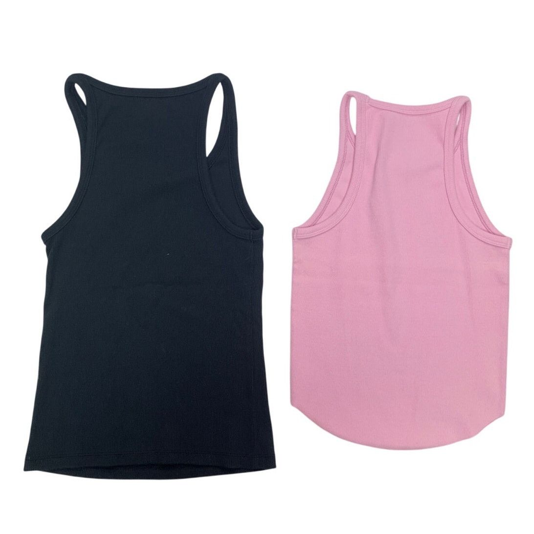 American Eagle Outfitters 2 New American Eagle Womens Small Ribbed Tank Tops Size S / US 4 / IT 40 - 2 Thumbnail