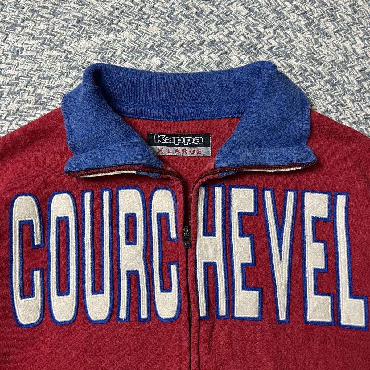Kappa × Vintage Vintage90s Kappa France sweatshirt full zip Size US M / EU 48-50 / 2 - 5 Thumbnail