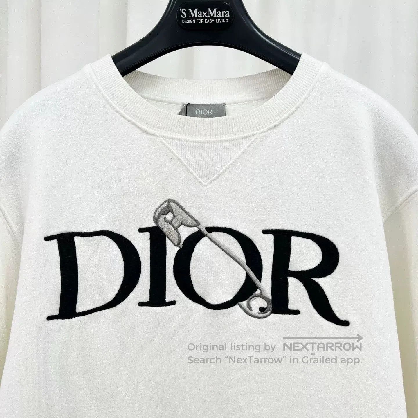 Dior Dior Embroidered Letter Sweatshirt. Size US S / EU 44-46 / 1 - 3 Thumbnail