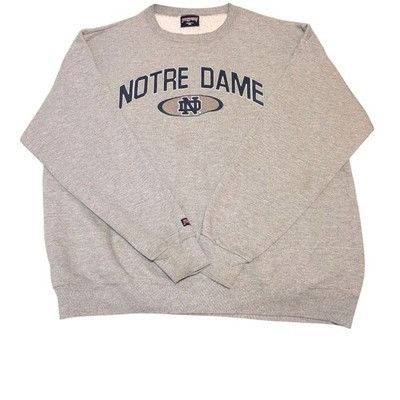 Jansport Vintage 90s JanSport Notre Dame Fighting Irish Sweatshirt XL Size US XL / EU 56 / 4 - 1 Thumbnail