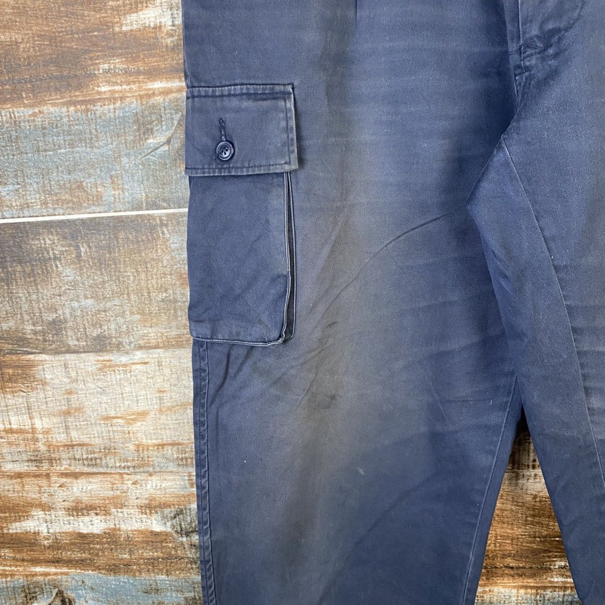 Japanese Brand DL Japanese Brand Blue Cargo Multipocket Pants #C945 Size US 32 / EU 48 - 9 Thumbnail