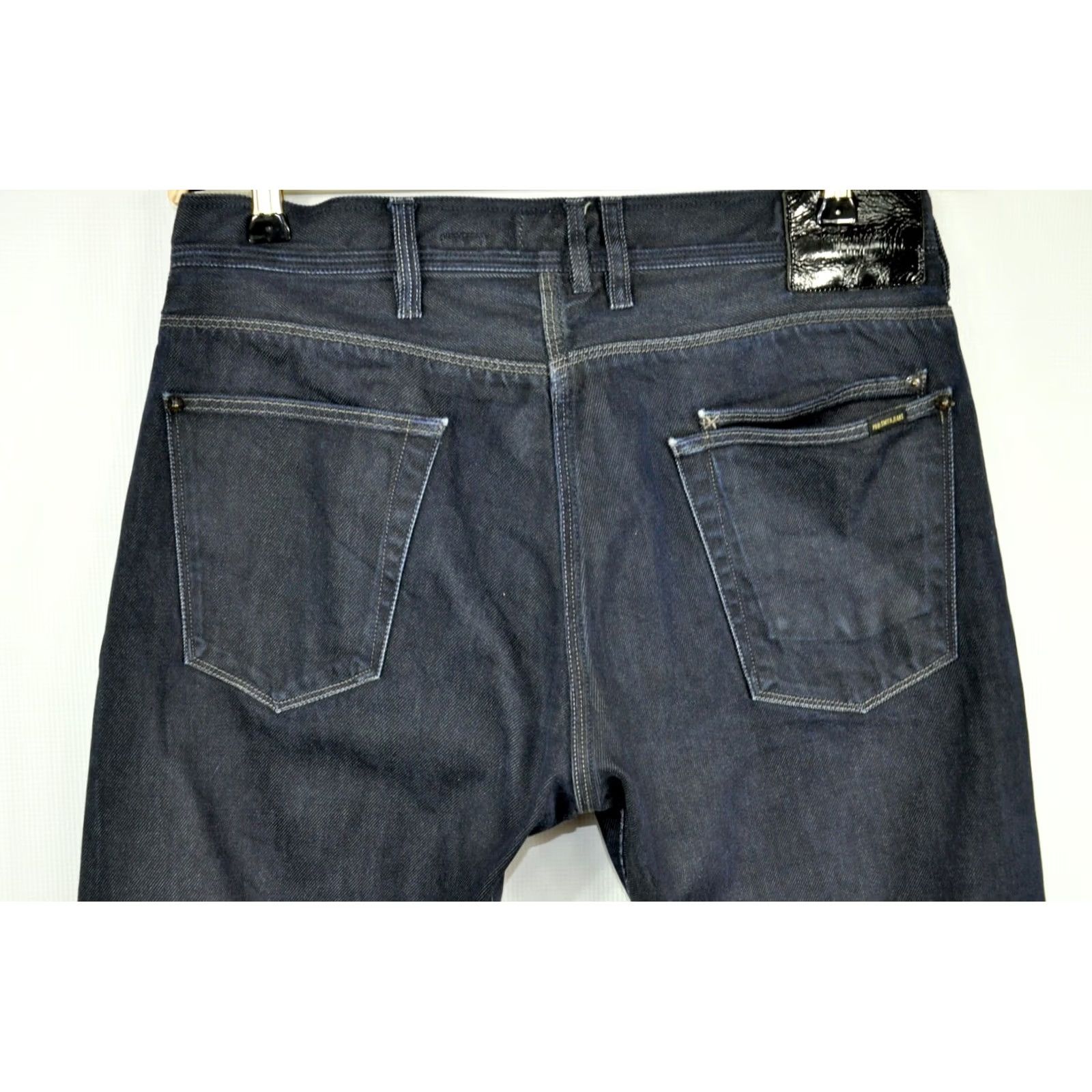 Paul Smith Paul Smith Jeans Button Fly Men Straight Jeans 32R Blue 5-Pocket Denim Cotton Regular Size 32 Mens Straight Leg Jeans Size US 32 / EU 48 - 7 Thumbnail
