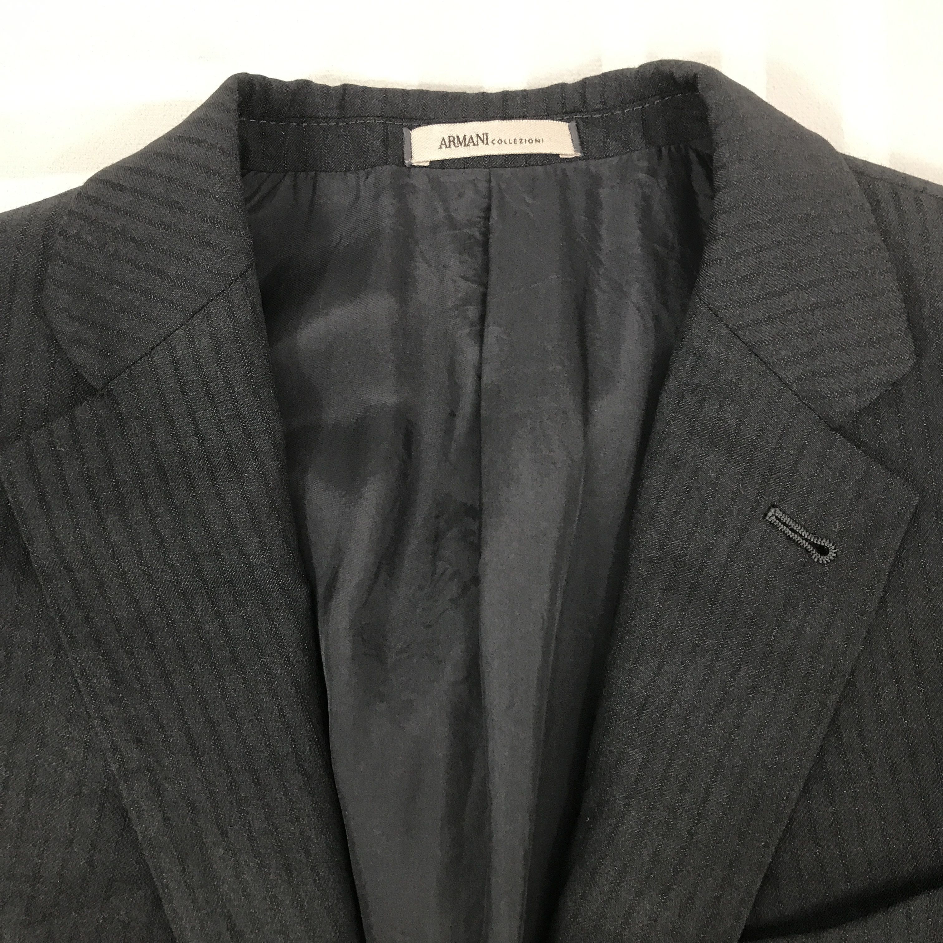 Armani Collezioni Vintage Armani Collezioni Clasiss Blazers K73B6 Size US L / EU 52-54 / 3 - 5 Thumbnail