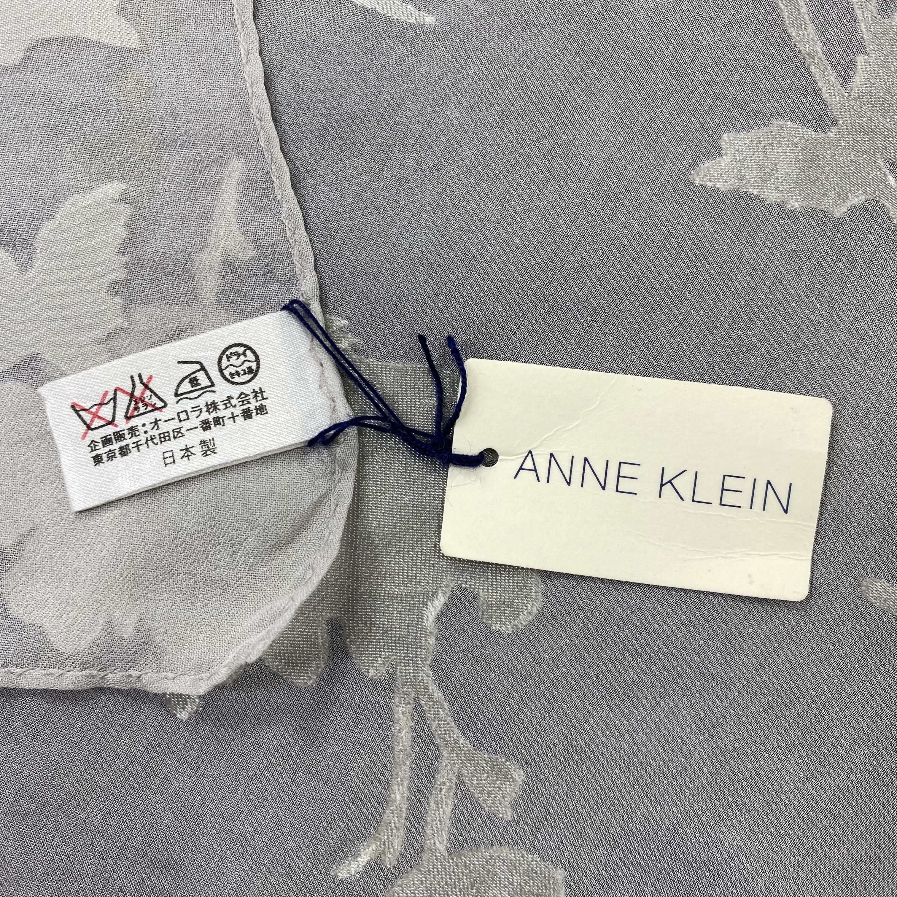 Anne Klein × Japanese Brand × Vintage Anne Klein Handkerchief / Bandana / Neckerchief -B547 Size ONE SIZE - 6 Thumbnail