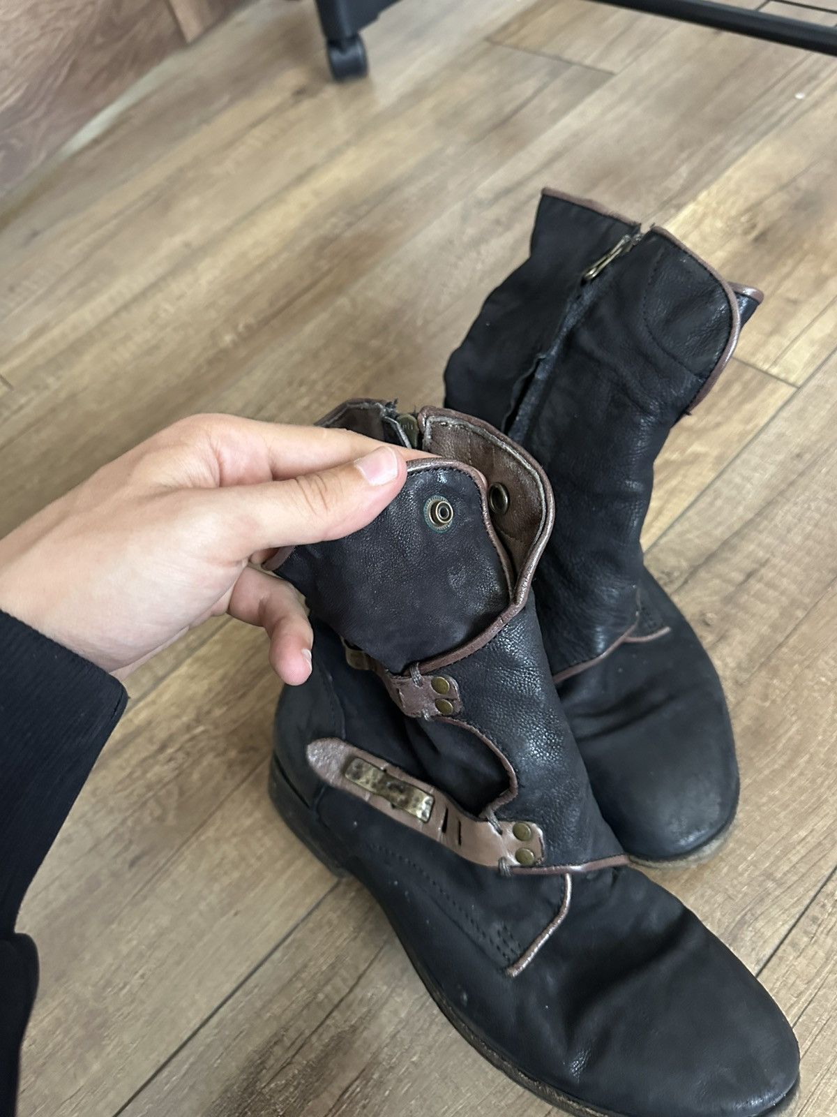 A.S.98 AS 98 Airstep Vintage High Top Boots Shoes Avant Garde Size US 5 / EU 37 - 14 Thumbnail