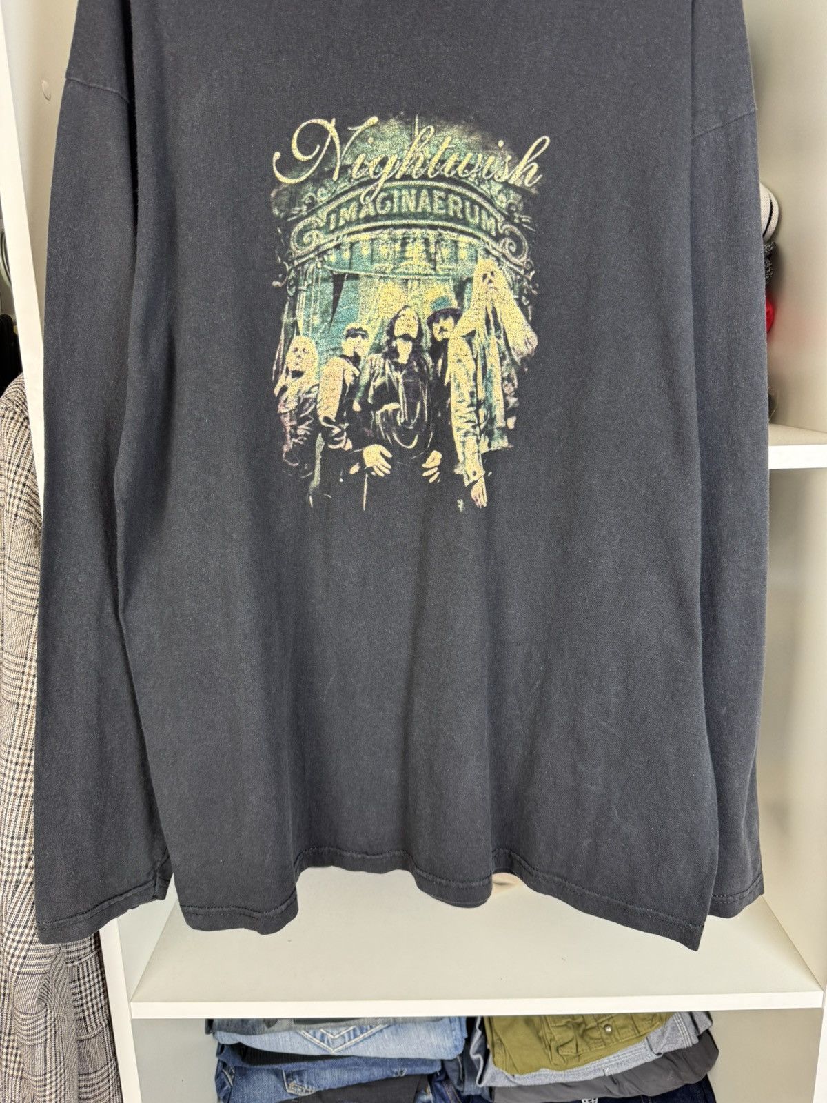 Band Tees Nightwish Imaginaerum Distressed Long Sleeve Size US L / EU 52-54 / 3 - 12 Thumbnail