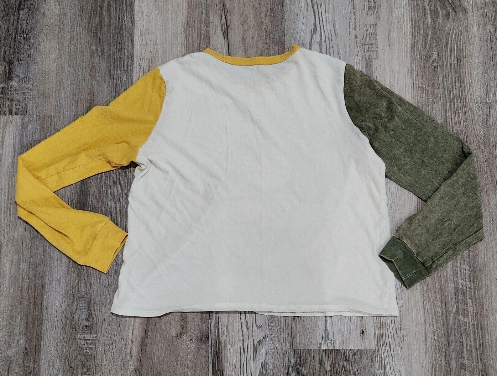 Designer Woodstock State Of Mind T Shirt Medium Baseball Yellow Green Size M / US 6-8 / IT 42-44 - 5 Thumbnail