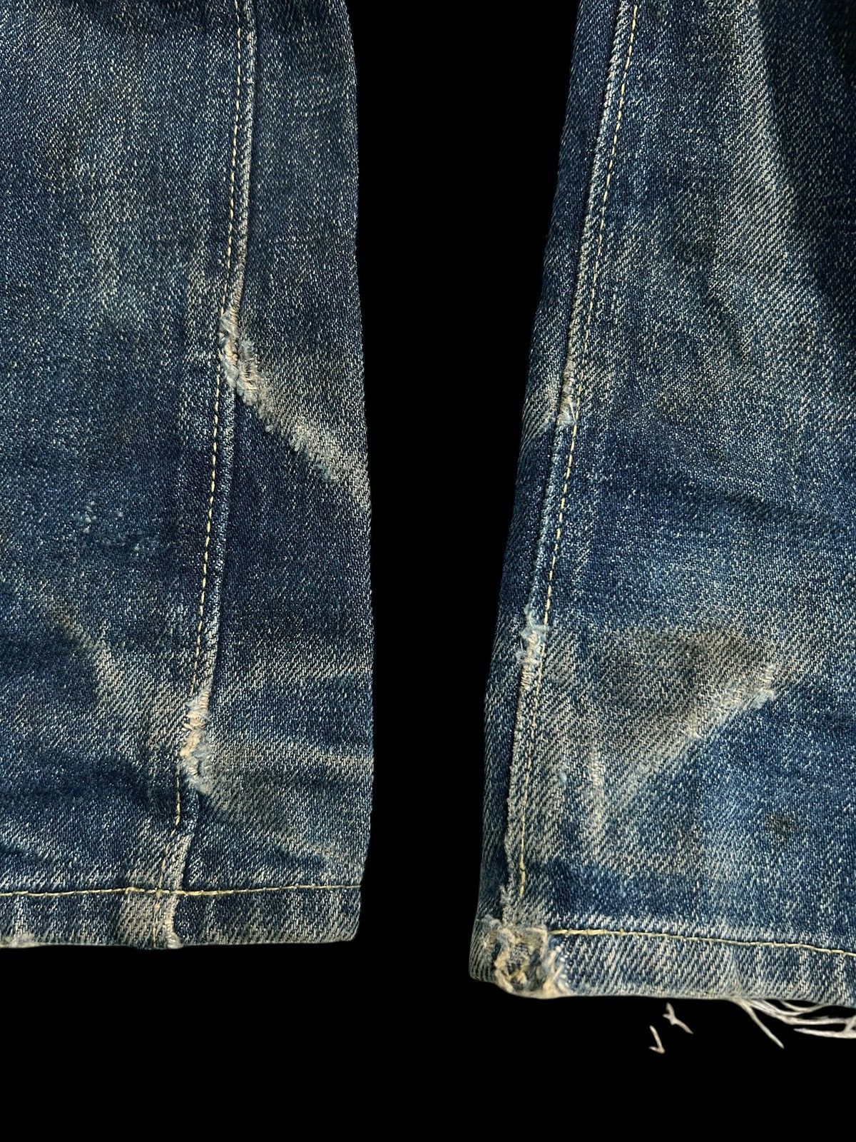 Japanese Brand × Kapital × Vintage DENIME SELVEDGE DISTRESSED VINTAGE DENIM JEANS Size US 31 - 6 Thumbnail