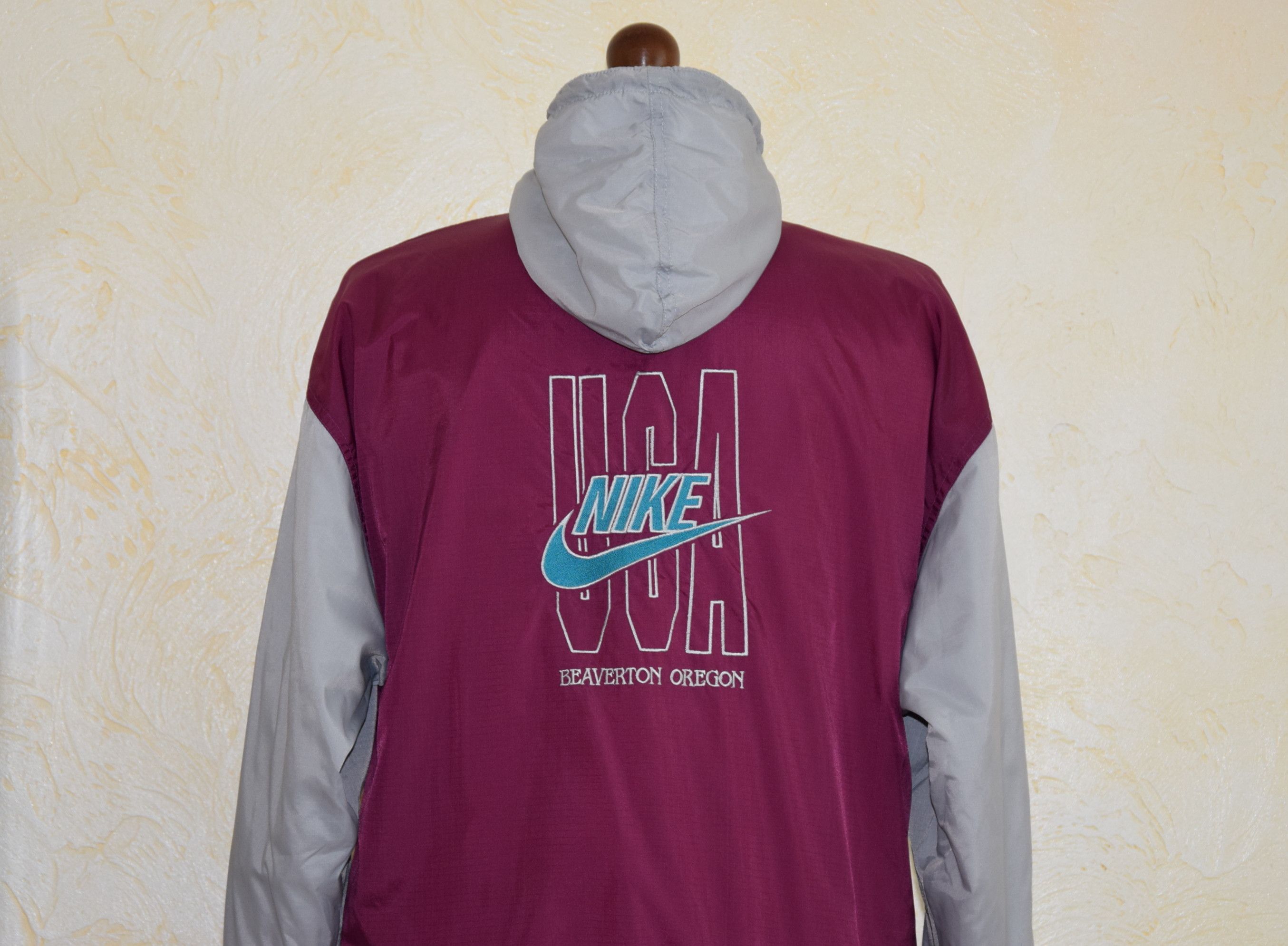 Nike RARE VINTAGE NIKE USA BEAVERTON OREGON OVERHEAD JACKET S Size US S / EU 44-46 / 1 - 1 Thumbnail