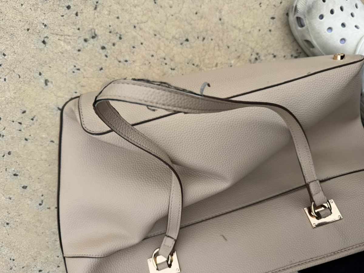 Anne Klein Anne Klein Large Tote Purse – Taupe/Beige Size ONE SIZE - 7 Thumbnail