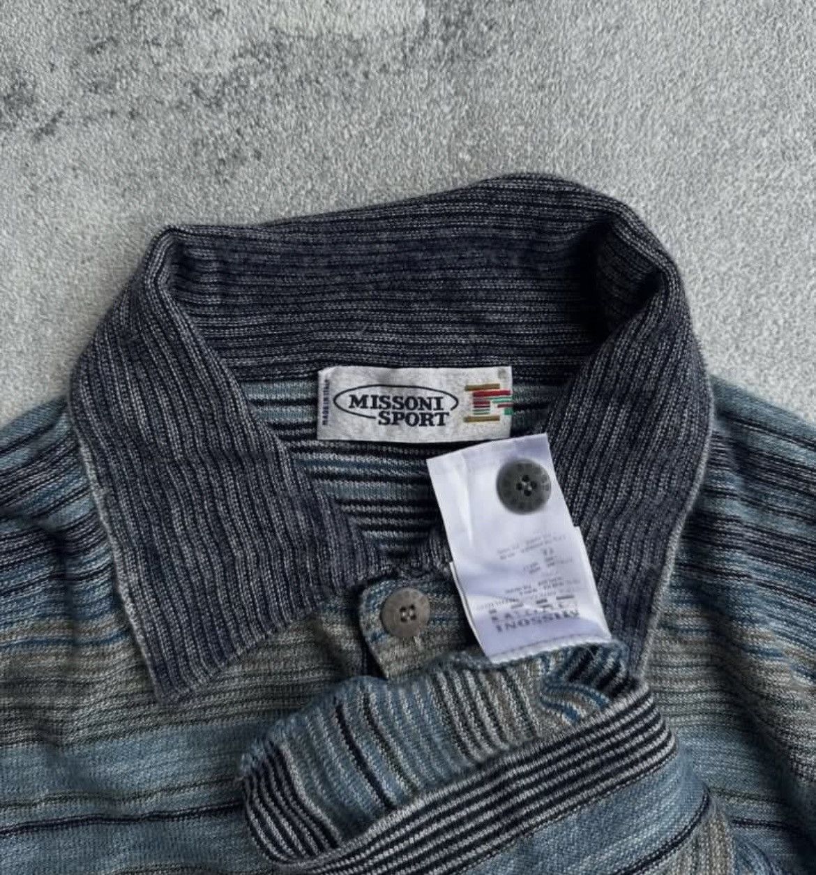Missoni Missoni Sports Multicolor Striped Polos Size US M / EU 48-50 / 2 - 3 Thumbnail