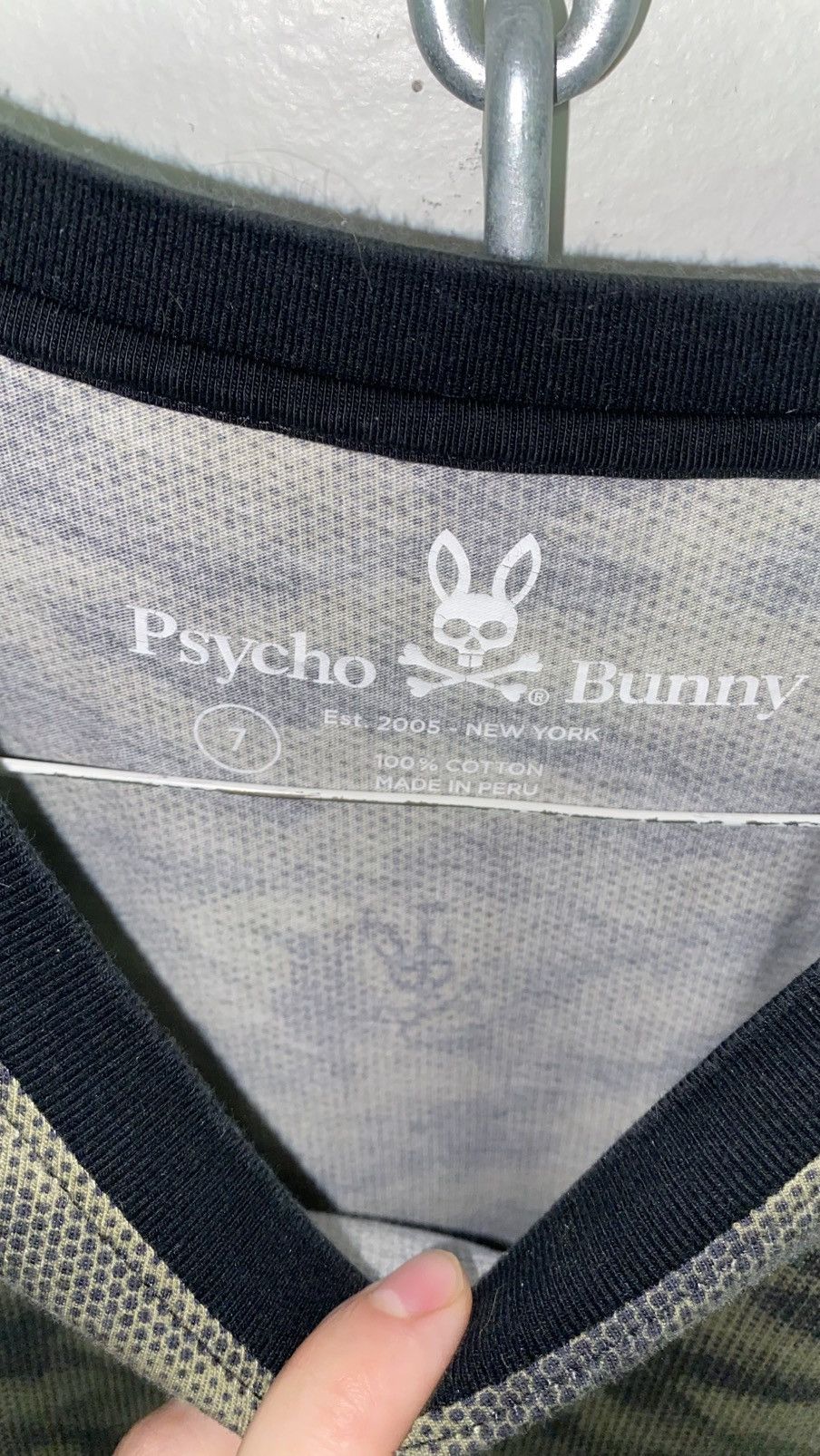 Psycho Bunny PsychoBunny Camo Shirt Size US XL / EU 56 / 4 - 3 Thumbnail