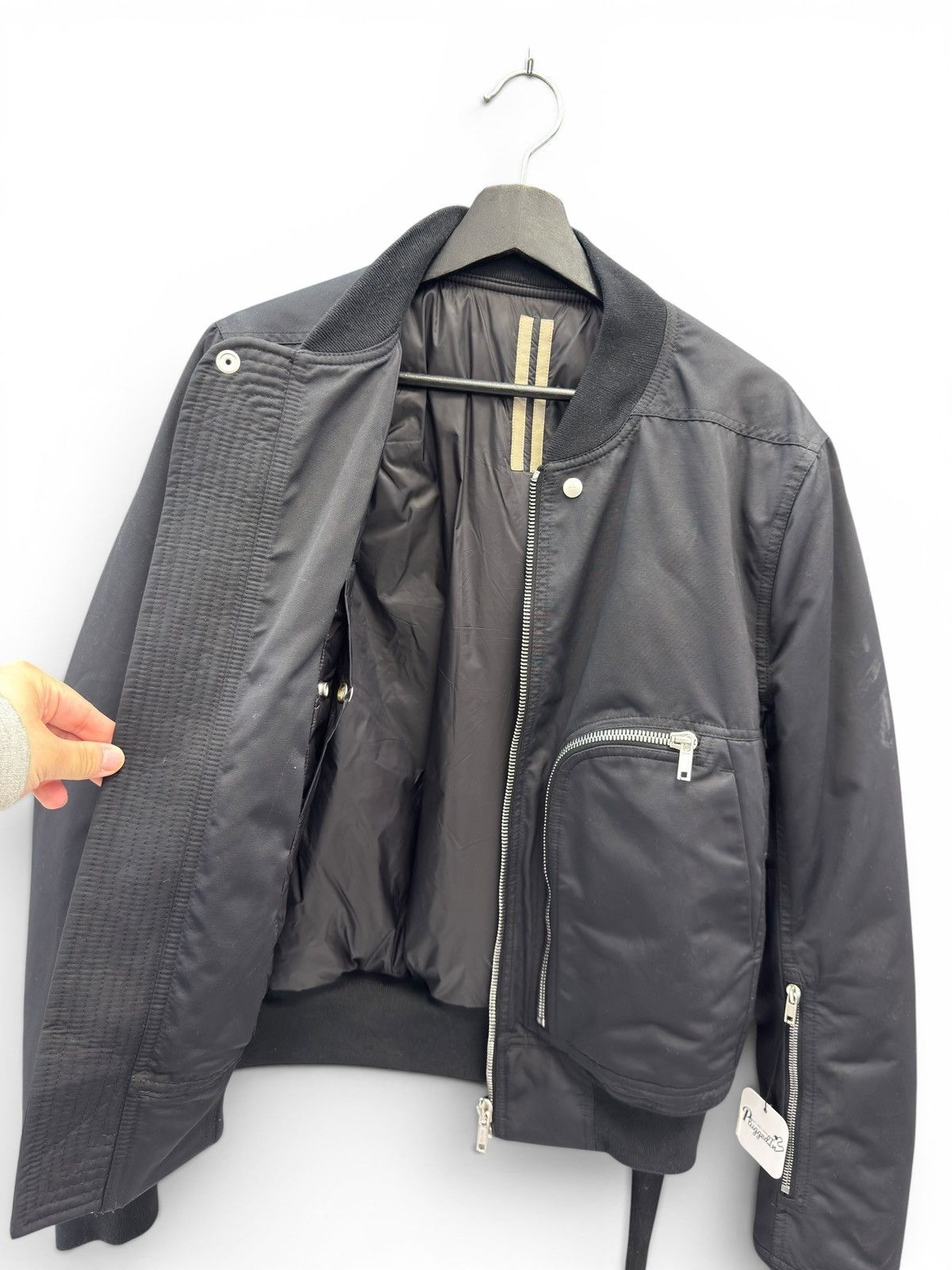 Rick Owens Drkshdw Rick Owens Drkshdw Nylon Bomber Jacket Size US M / EU 48-50 / 2 - 4 Thumbnail