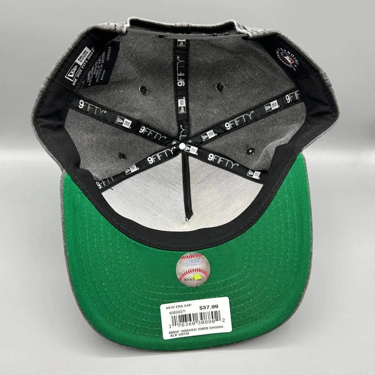New Era Chicago White Sox Hat Men MLB Snap Back Cap Cotton A-Frame Size ONE SIZE - 2 Thumbnail