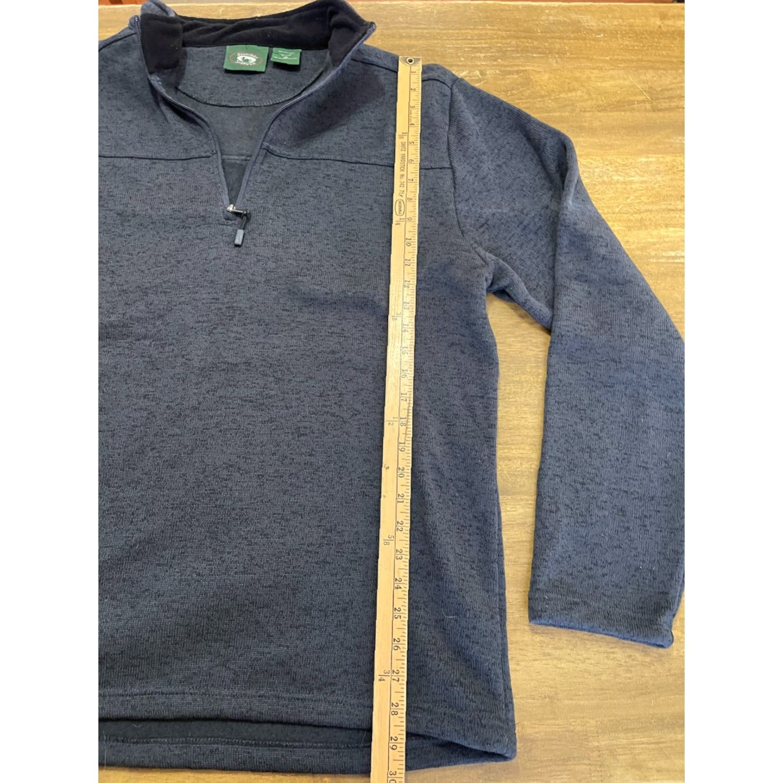 Vintage Stillwater Supply Co. Shirt, Pullover, 1/4 Zip, Long Sleeve, Gray, Women’s XXL, Shirt Size XXL / US 16-18 / IT 52-54 - 6 Thumbnail