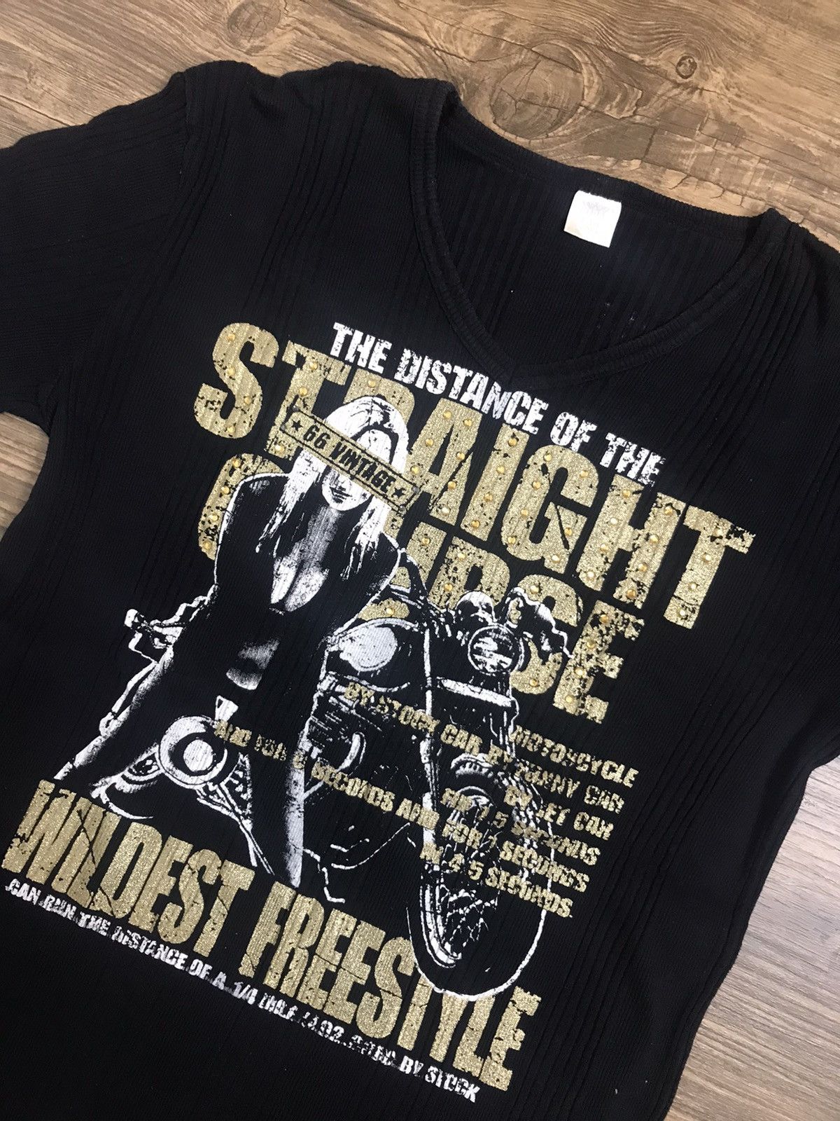 If Six Was Nine Corn Flake Y2K Knit Tee: Freestyle Fashion Size US L / EU 52-54 / 3 - 2 Thumbnail