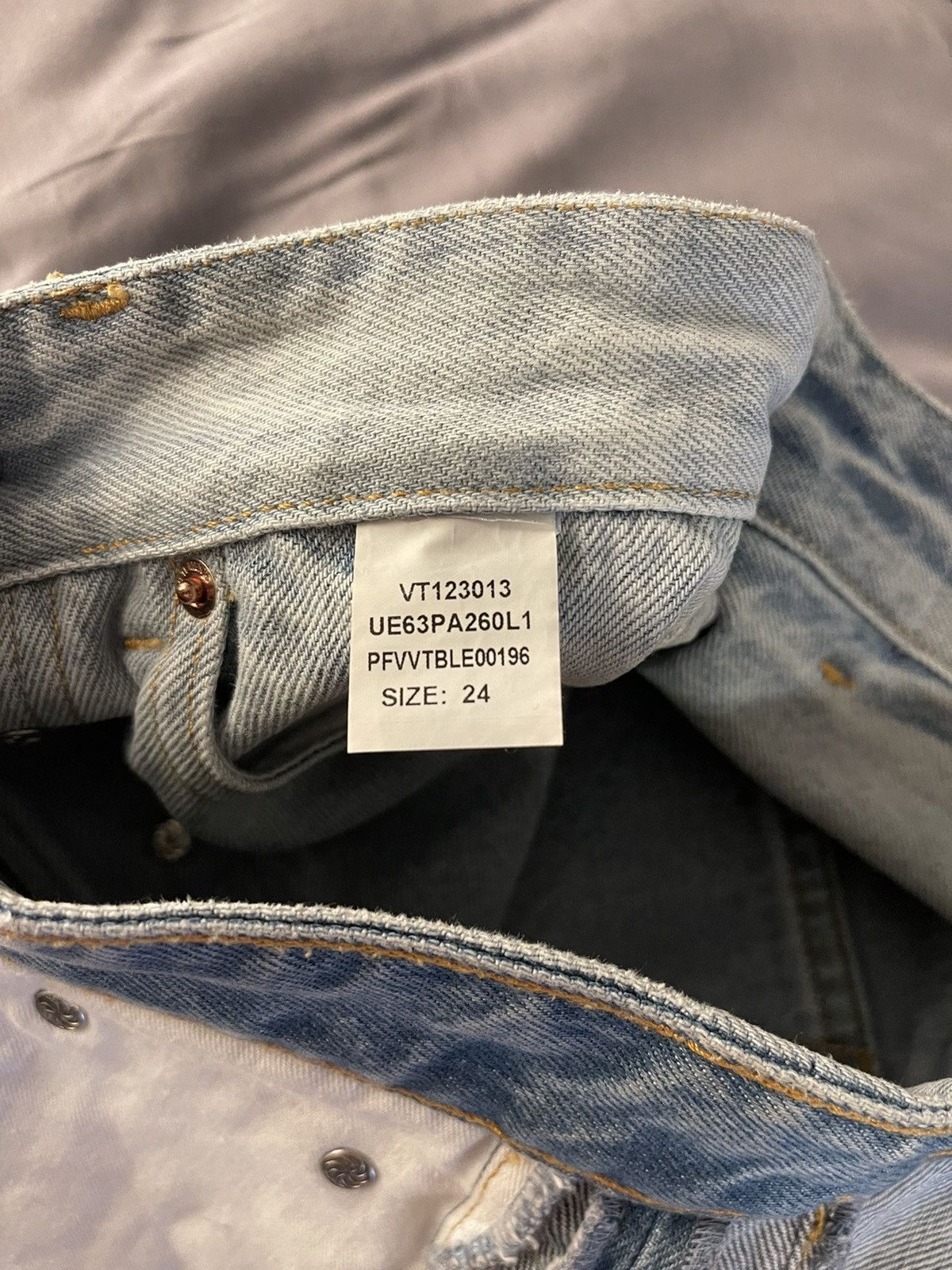 Vetements Vetements inside out jeans Size US 28 / EU 44 - 9 Thumbnail