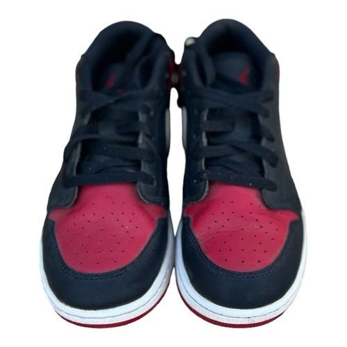 Jordan Brand Air Jordan 1 Low Bred Toe Shoes Size 6.5Y Black/Red/White Le Size US 6.5 / EU 39-40 - 3 Thumbnail