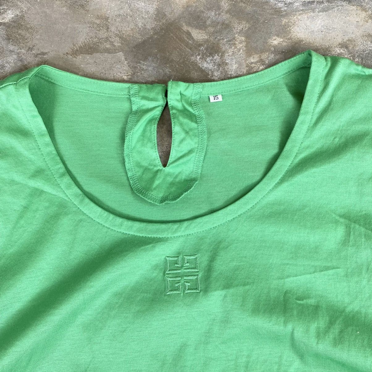 Givenchy Vintage 90s Givenchy Center Logo Shirt Size L / US 10 / IT 46 - 3 Thumbnail