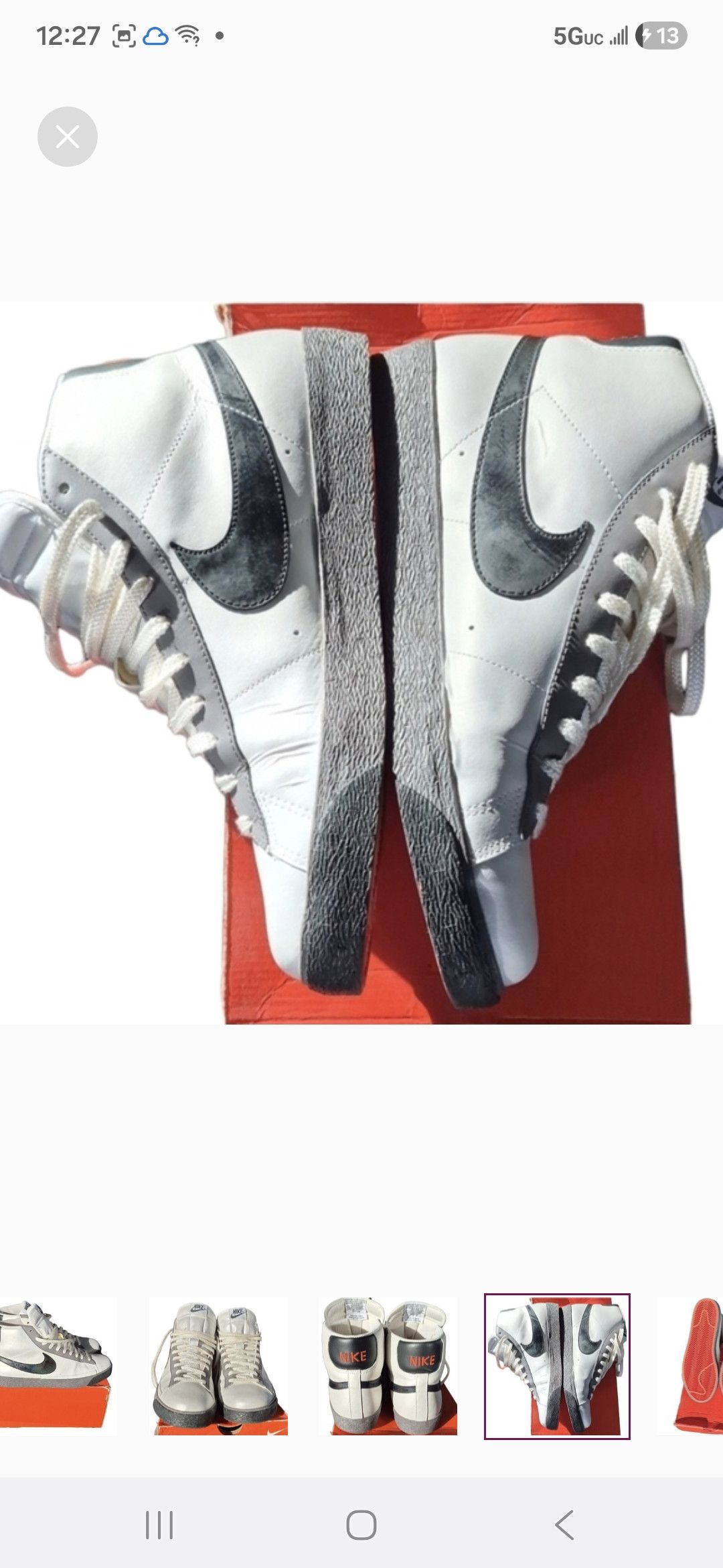 Nike 2007 Rare Nike BLAZER MID Premium Size US 10.5 / EU 43-44 - 5 Thumbnail
