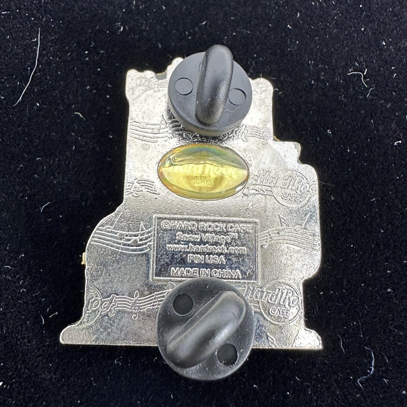 Hard Rock Cafe Hard Rock Cafe VTG Dept 56 Snow Village Enamel Pin Memphis Size ONE SIZE - 2 Thumbnail