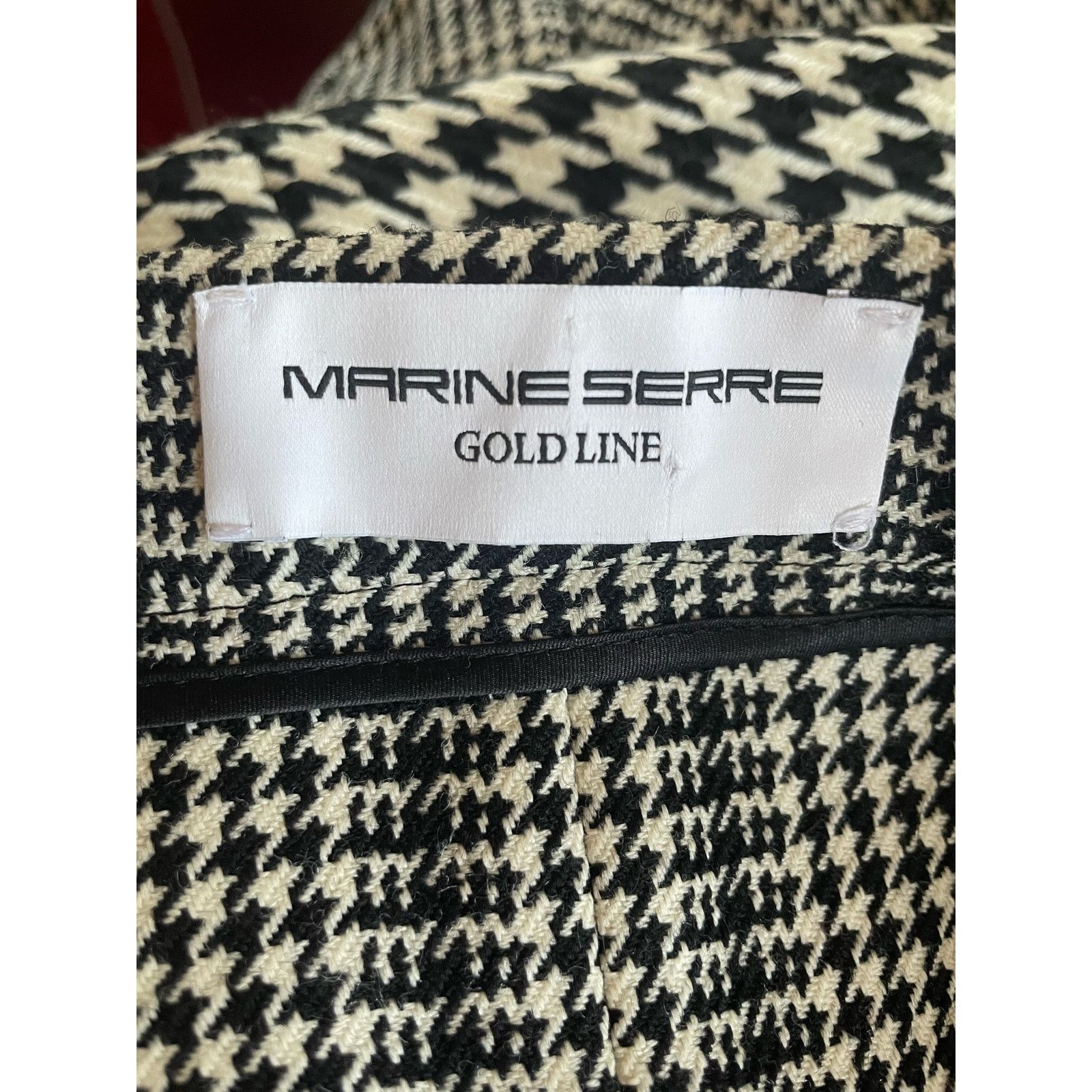 Marine Serre FW20 Marine Serre Grey Glen Check Houndstooth Skirt Size M Size 28" / US 6 / IT 42 - 6 Thumbnail