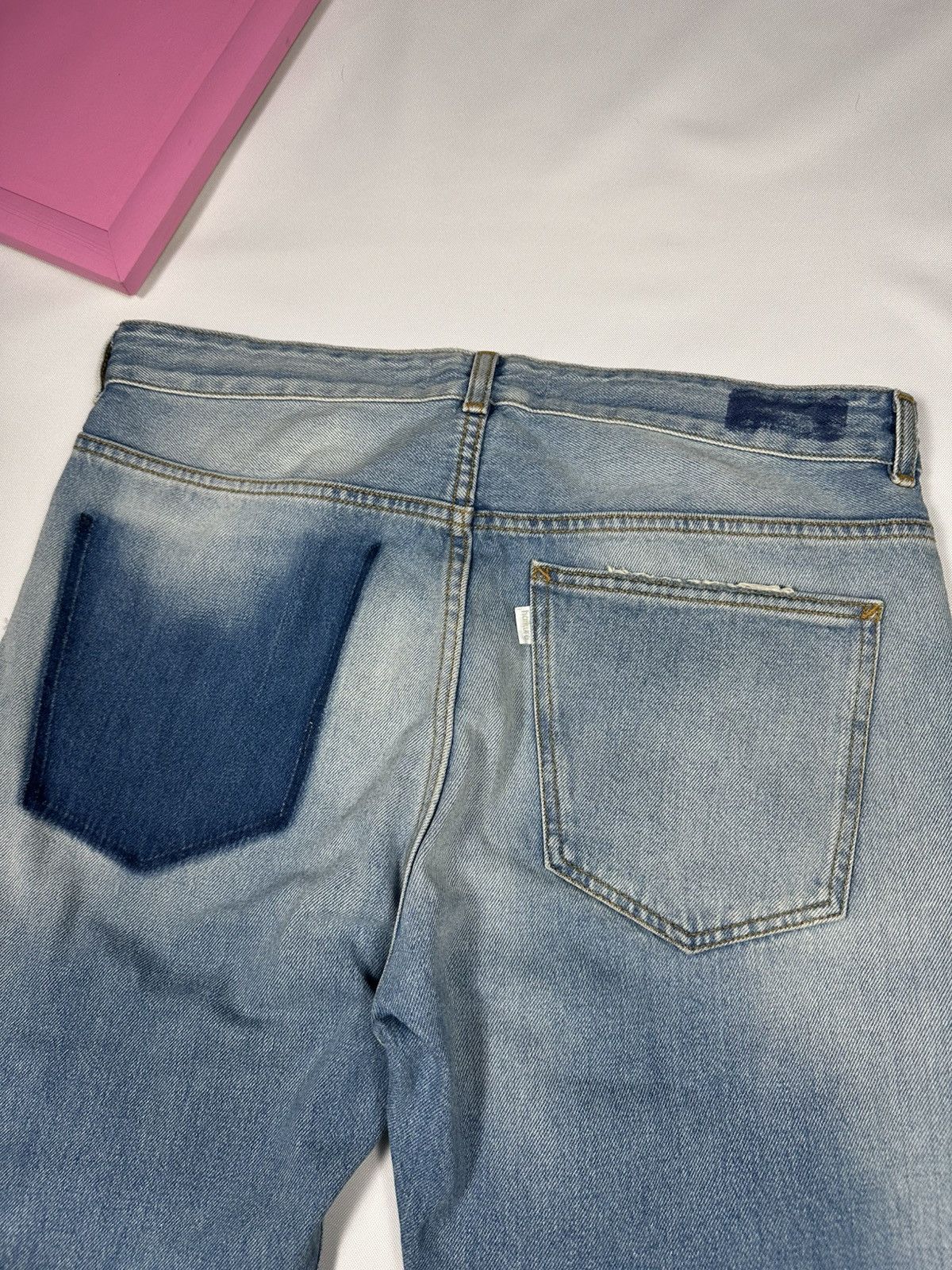 Haikure Haikure Tokyo Slim Crop Roki Denim Used Pocket Pants Jeans Size 32" / US 10 / IT 46 - 19 Thumbnail