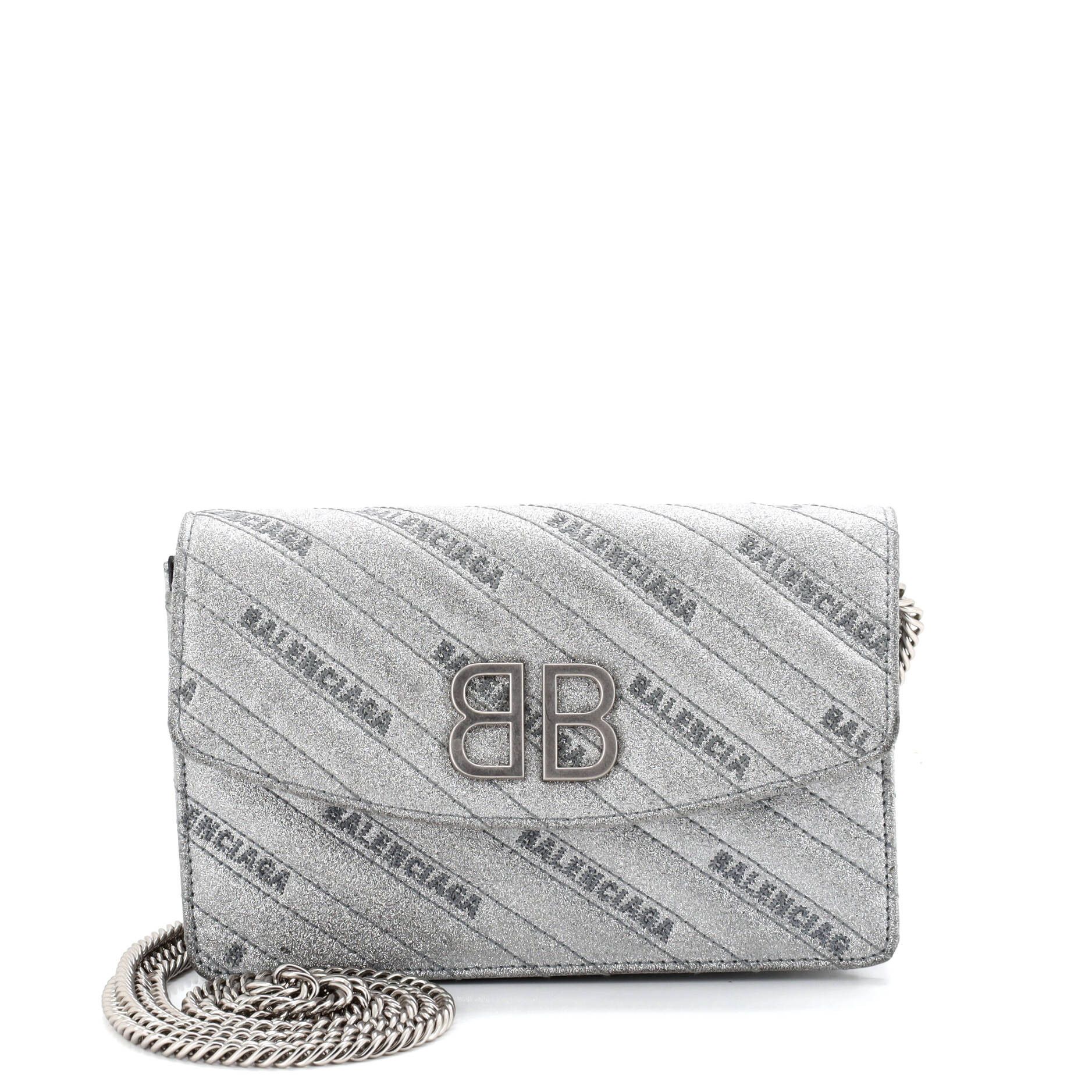 Balenciaga BB Chain Wallet Size ONE SIZE - 1 Thumbnail