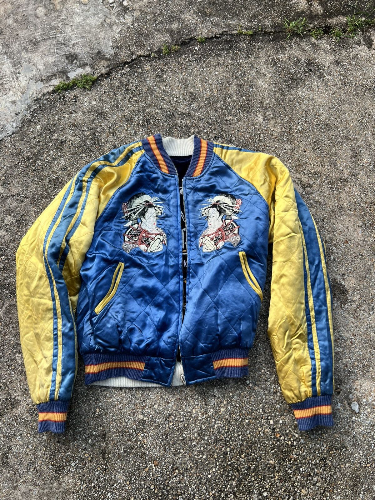 Japanese Brand Rare Sukajan Reversible Jacket Japanese Style Size US M / EU 48-50 / 2 - 8 Thumbnail