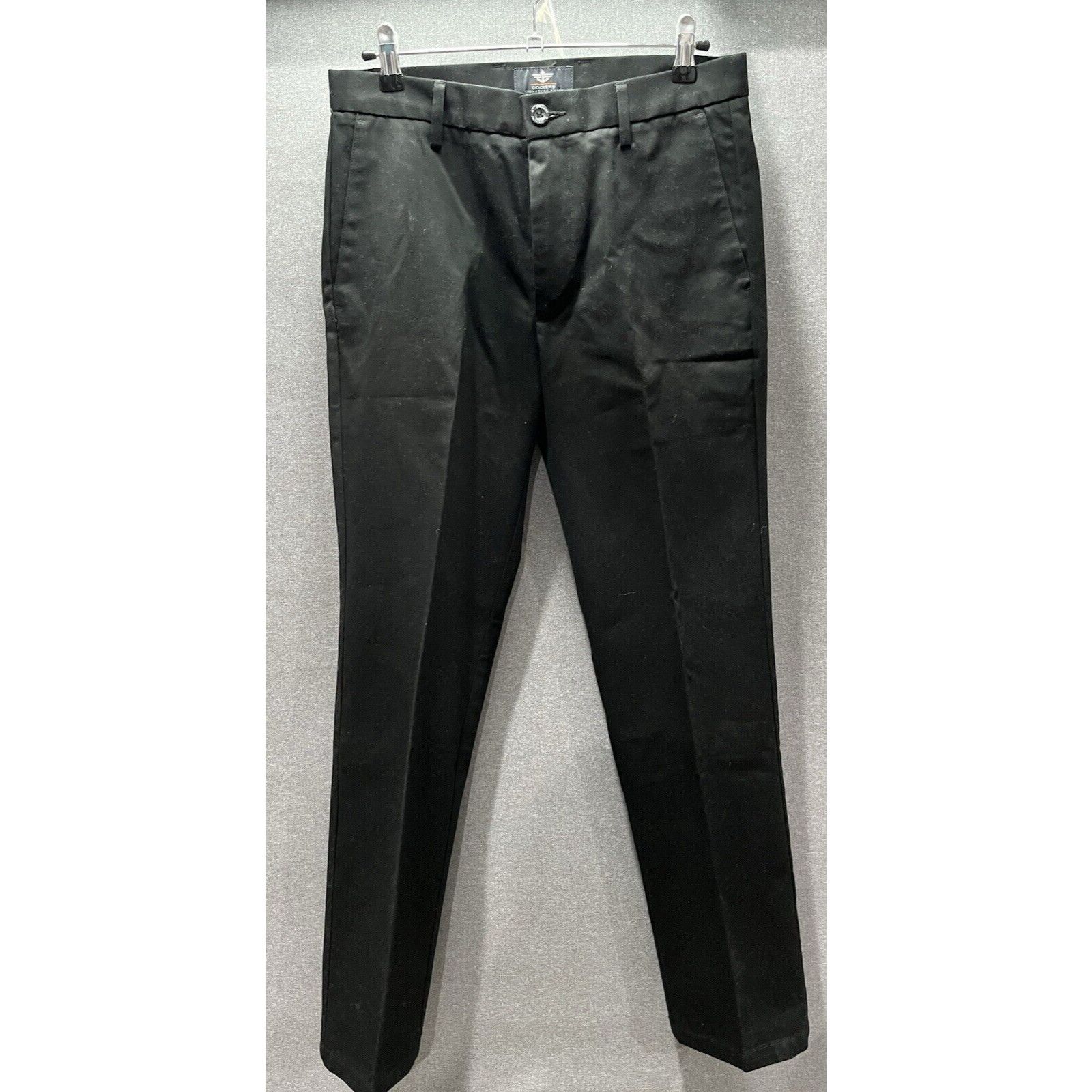 Other NEW DOCKERS MENS SIGNATURE KHAKI SLIM FIT D1 BLACK SZ 30 Size US 30 / EU 46 - 1 Thumbnail