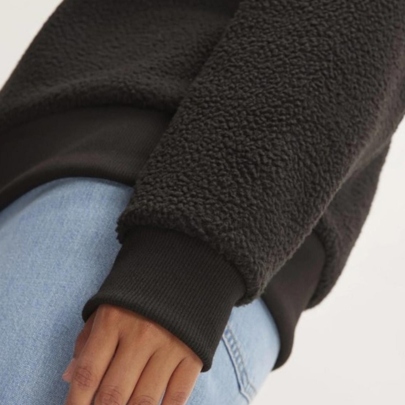 Everlane Everlane ReNew Sherpa Fleece Pullover Size XS / US 0-2 / IT 36-38 - 7 Thumbnail