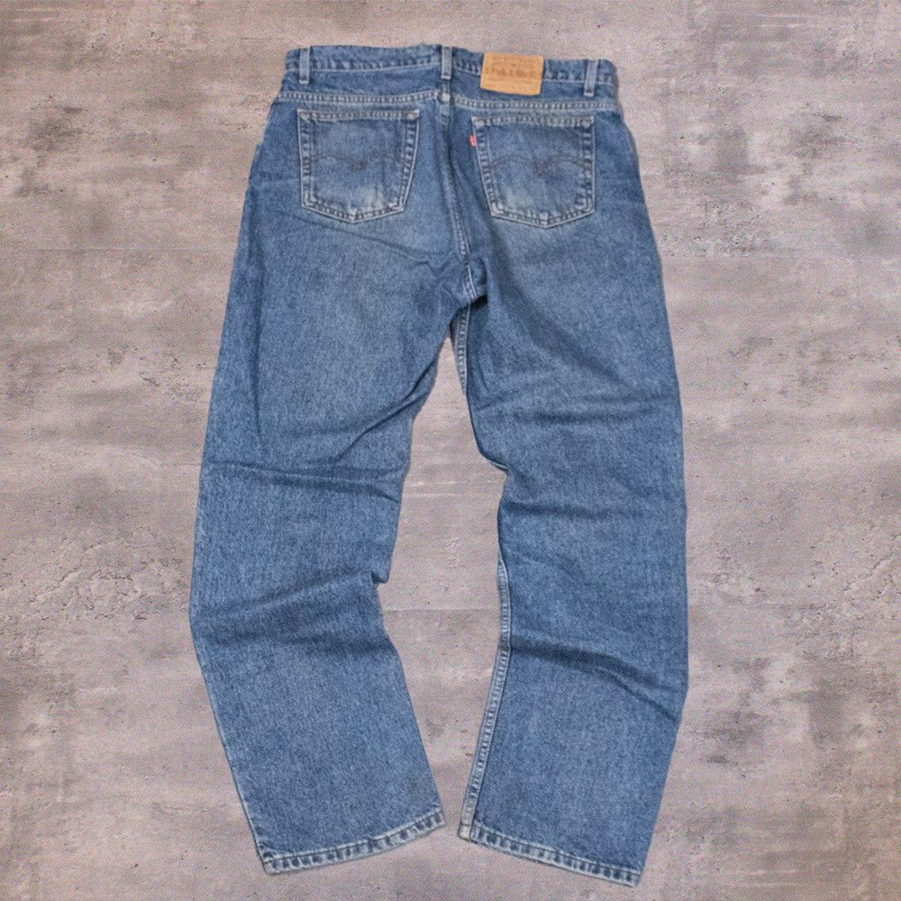 Levi's Vintage Clothing Vintage 1990s Levis 512 Midwash Baggy Relax Fit Denim Pants Size US 34 / EU 50 - 1 Thumbnail