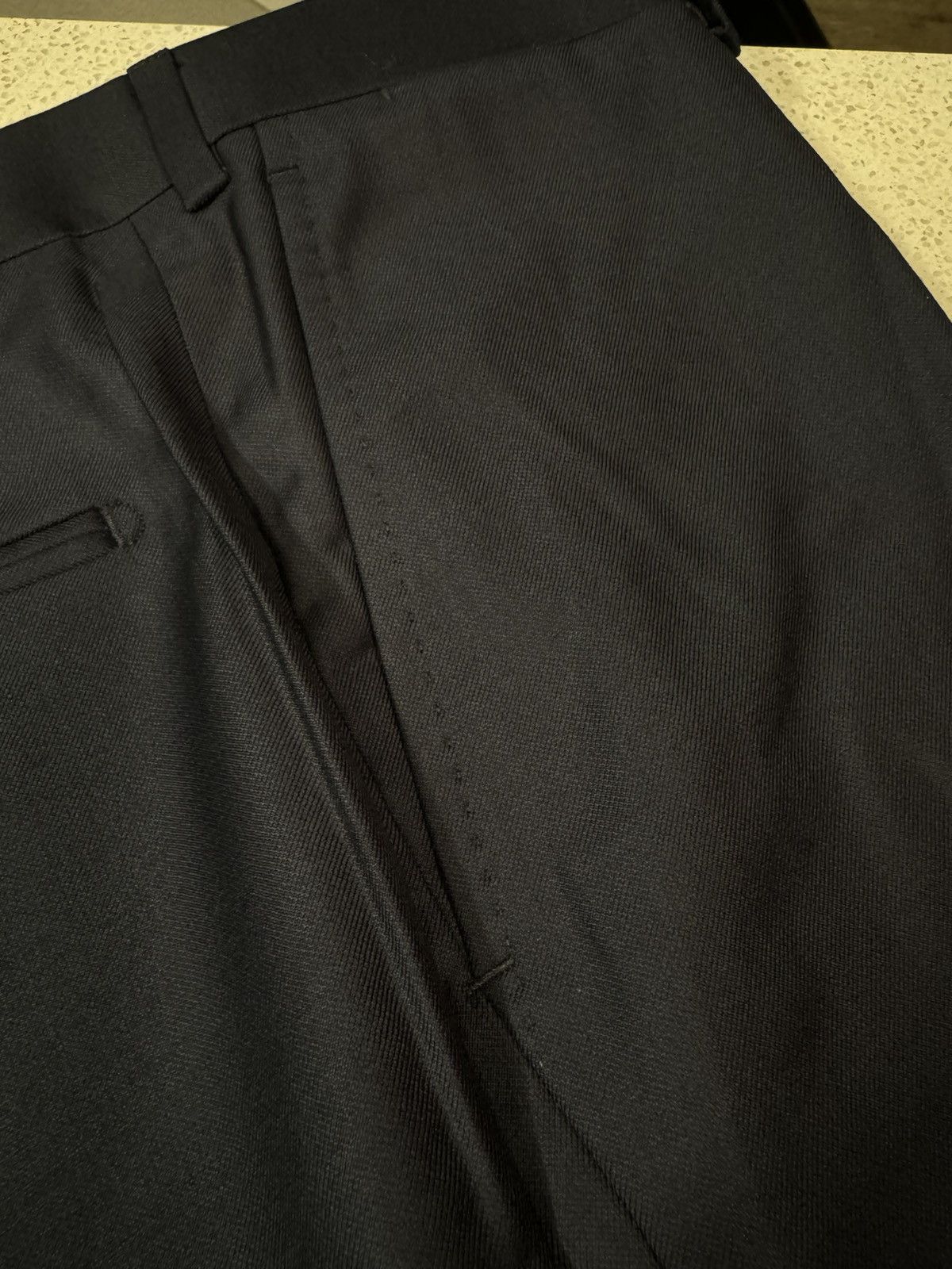 Suitsupply Suit Supply - Brescia Navy Suit Pants - 30” waist Size 36R - 3 Thumbnail