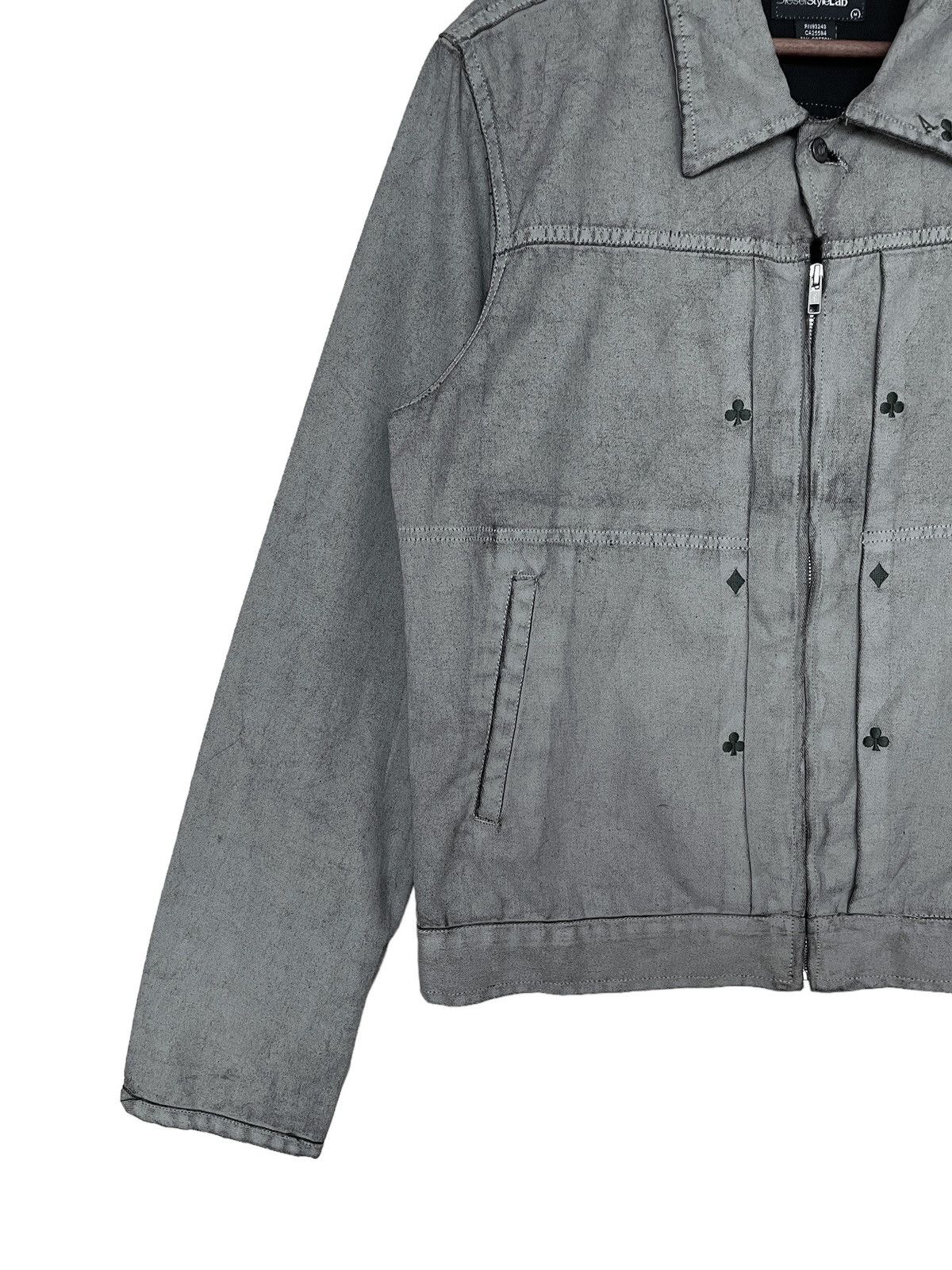 Diesel Vintage Brand Diesel Waxed Jacket 1990s Size US M / EU 48-50 / 2 - 3 Thumbnail