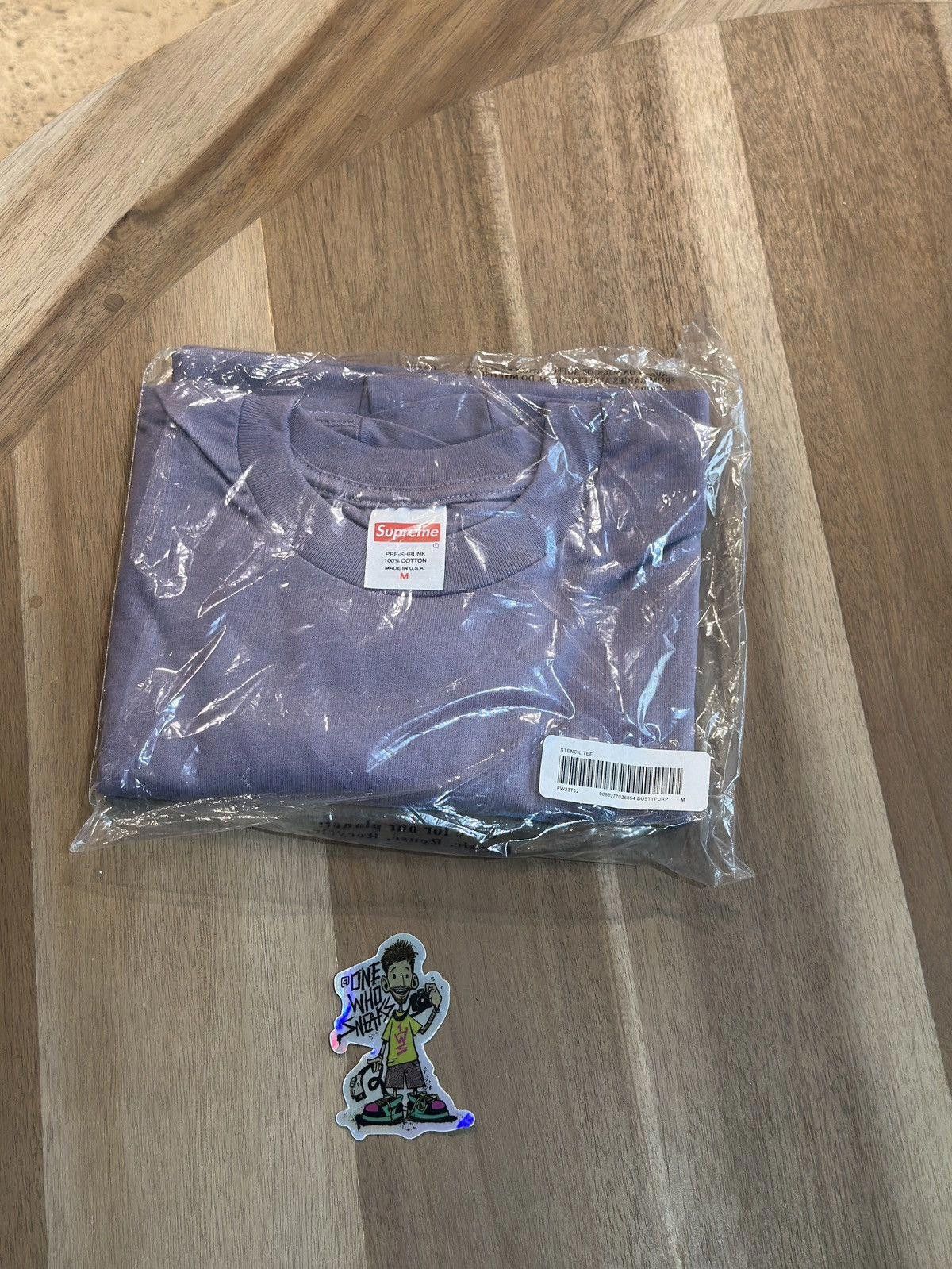 Supreme Supreme Stencil Tee Size Medium Size US M / EU 48-50 / 2 - 2 Thumbnail