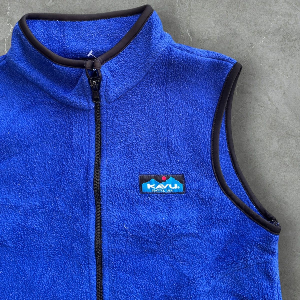 KAVU Vintage KAVU Vest Fleece Kavu USA Size US M / EU 48-50 / 2 - 2 Thumbnail