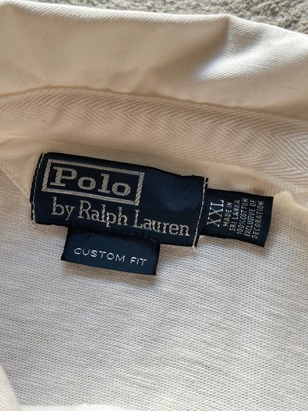 Polo Ralph Lauren Polo Ralph Lauren R.L.P.C Vintage 2000s Rugby Rare White Size US XXL / EU 58 / 5 - 4 Thumbnail