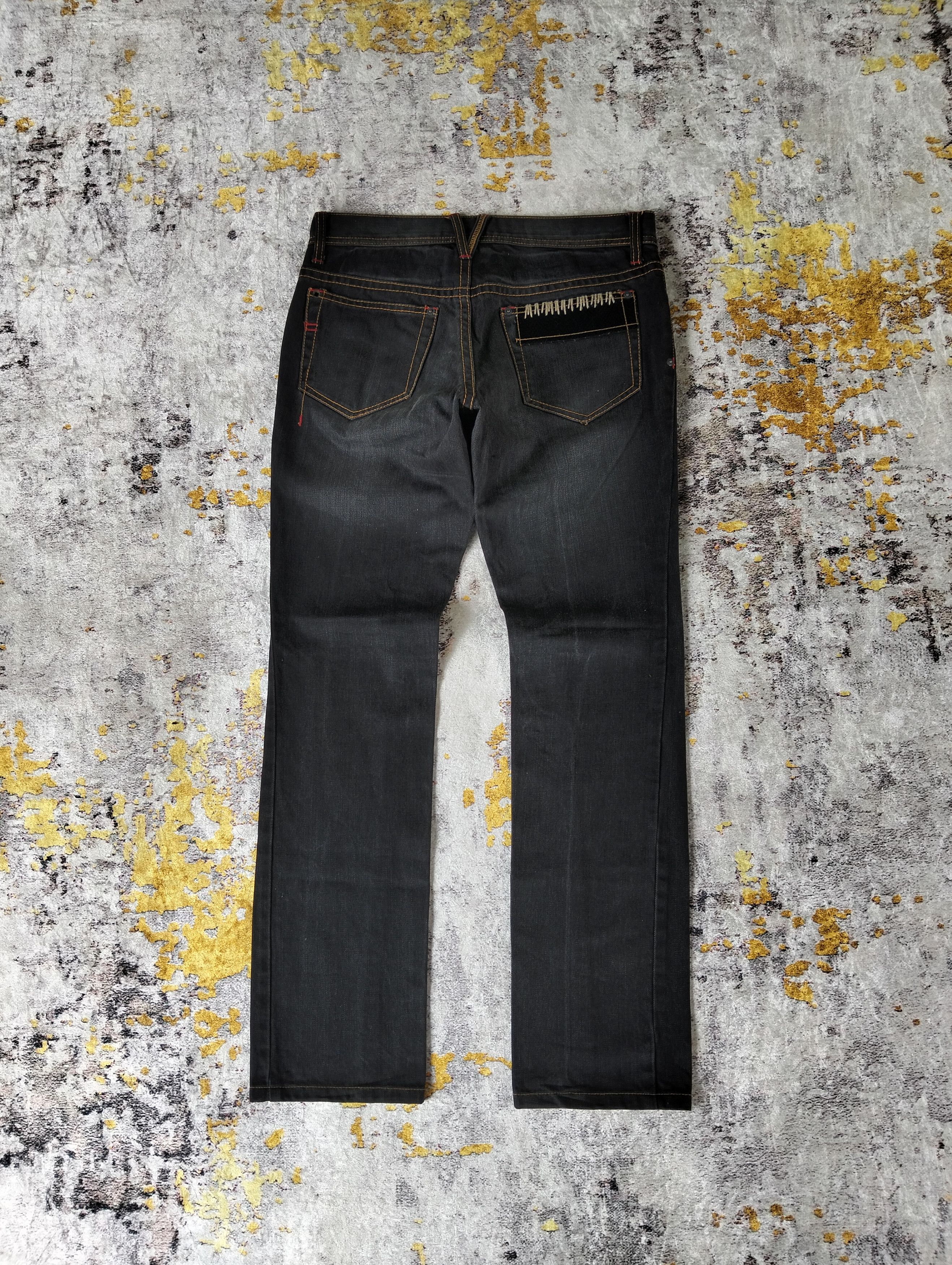 Tornado Mart Modern Lovers Japan Slim Denim Low Rise Jeans Hedi Slimane Size US 31 - 2 Thumbnail