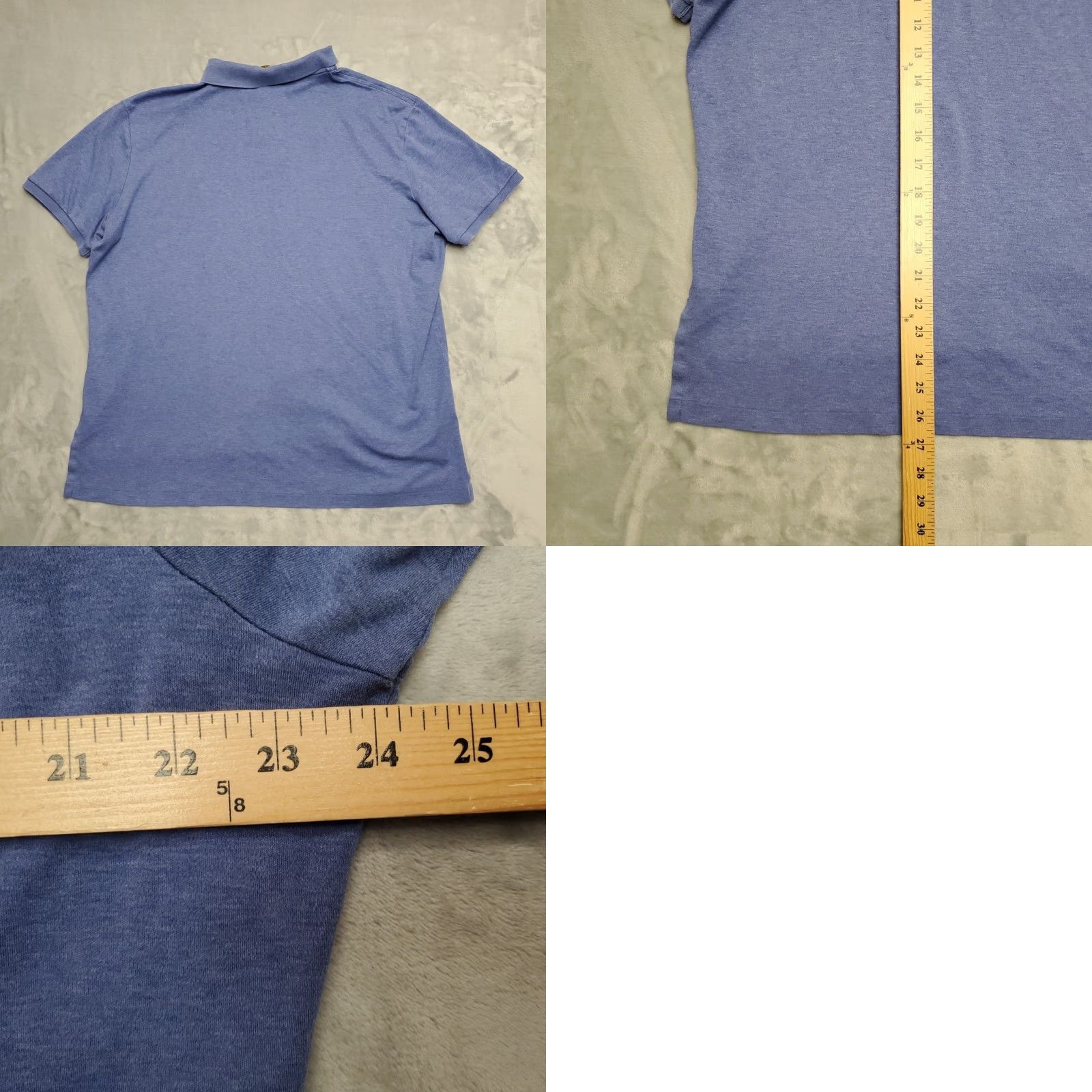 Polo Ralph Lauren Polo Ralph Lauren Shirt Men XL Blue 100% Cotton Polo Golf Casual Polo Ralph Lauren Shirt Men XL Blue 100% Cotton Golf Casual Size US XL / EU 56 / 4 - 8 Thumbnail