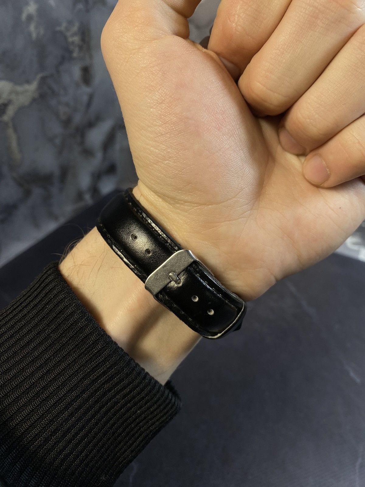 Jewelry Rebirth NO. RE119 Minimalist Black Watch Japanese Brand Size ONE SIZE - 2 Thumbnail