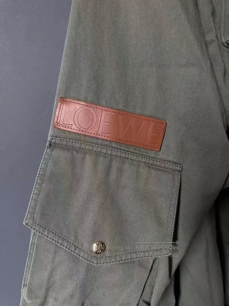 Loewe Loewe Multi-pocket Logo Embroidered Jacket Size L / US 10 / IT 46 - 4 Thumbnail