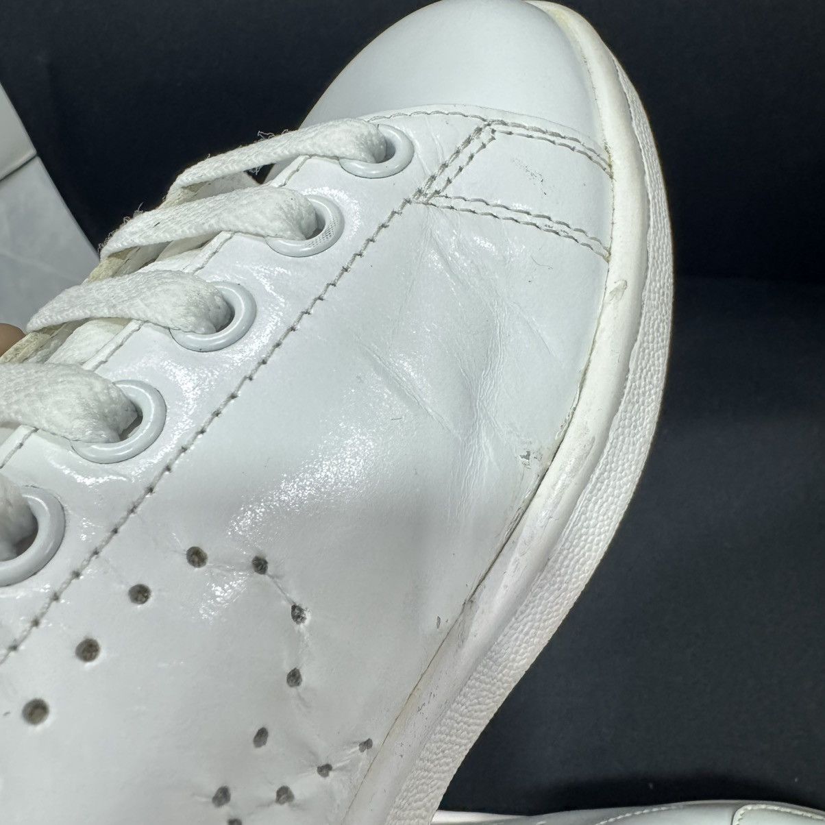 Adidas × Raf Simons Adidas x Raf Simmons Stan Smith ‘White’ (5.5 US) Size US 5.5 / EU 38 - 19 Thumbnail