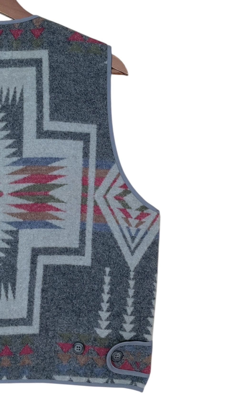 Japanese Brand × Vintage Vintage Japanese Brand Anaheim Navajo Vest 1990s Size US M / EU 48-50 / 2 - 6 Thumbnail