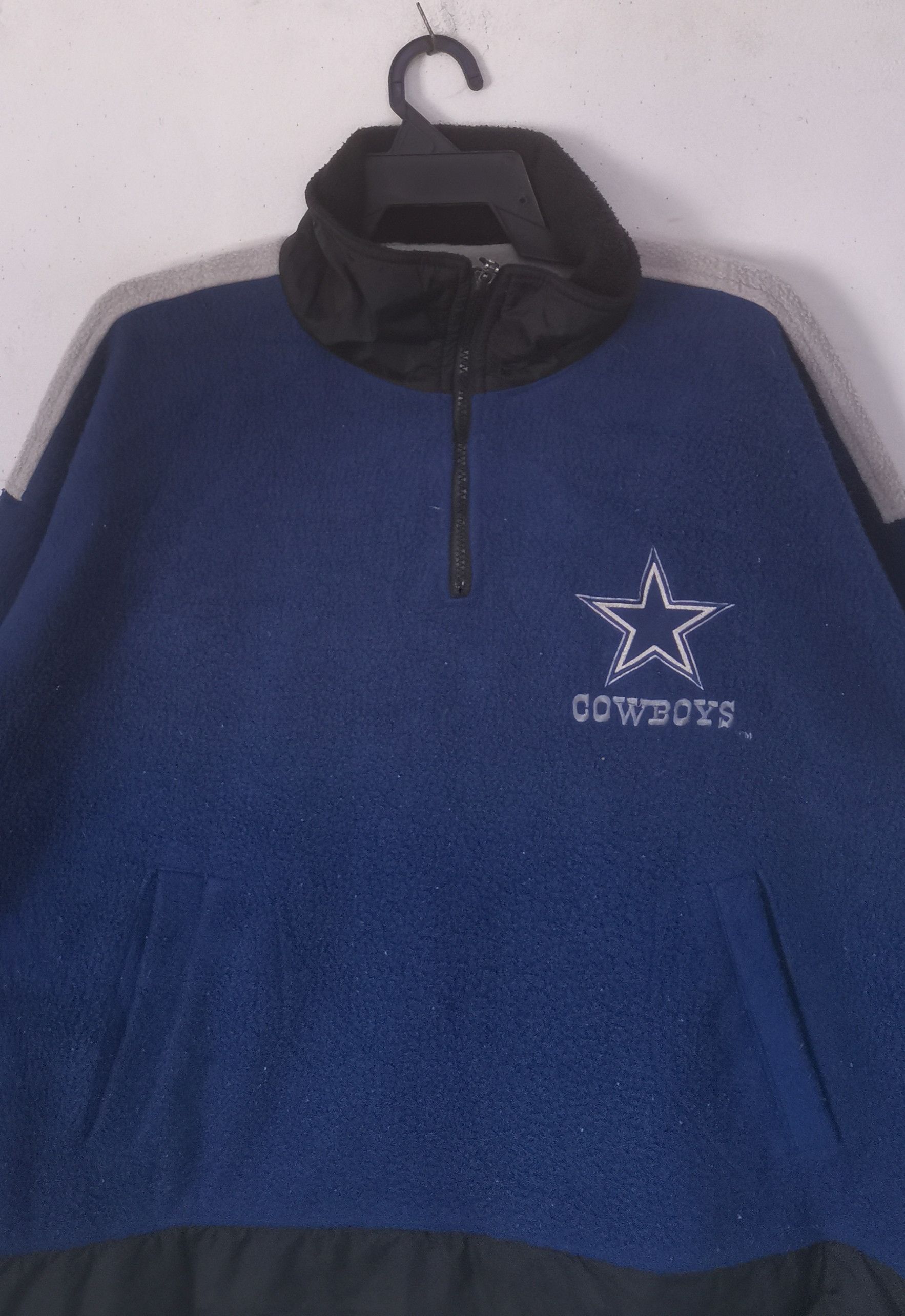NFL × Vintage Rare vintage NFL cowboy fleece jacket nice design Size US M / EU 48-50 / 2 - 2 Thumbnail