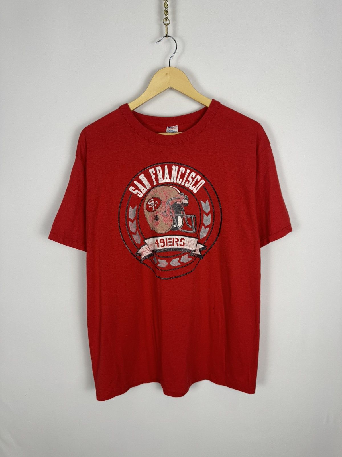 Champion Vintage 80s Champion San Francisco 49ers Tee Size US L / EU 52-54 / 3 - 2 Thumbnail