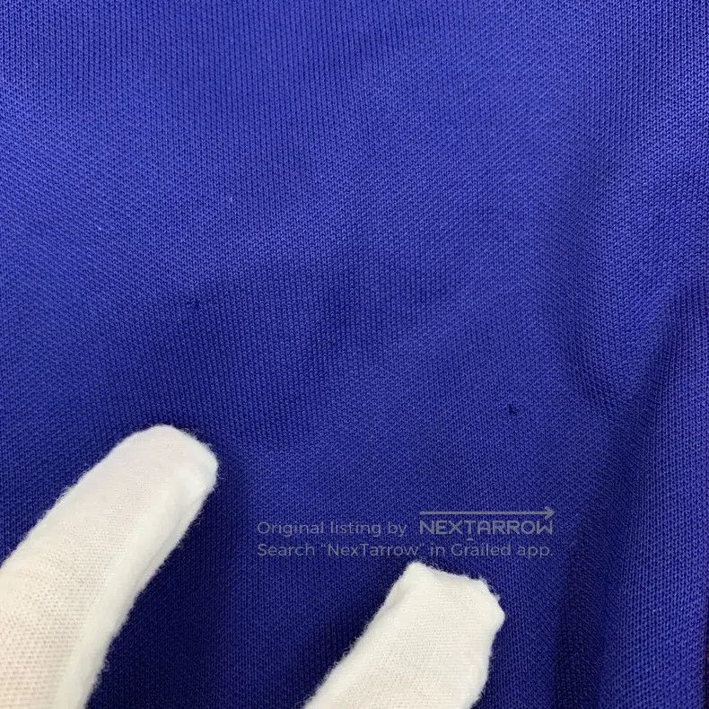 Gucci Gucci SizeS Dark blue side stripe logo embroidered cotton l Size US 29 - 8 Thumbnail