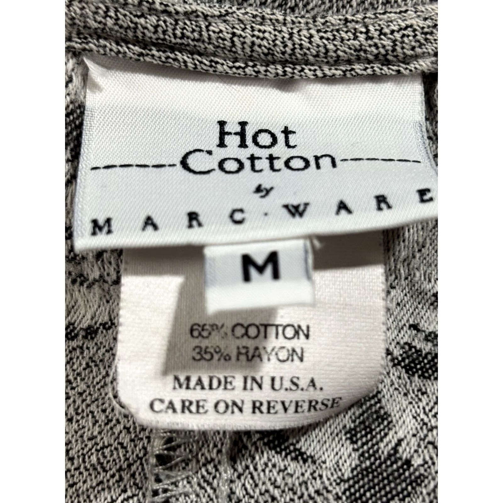 Marcs Hot Cotton Marc Ware Floral Maxi Dress Women’s Medium Grey Sleeveless Made USA Size M / US 6-8 / IT 42-44 - 7 Thumbnail