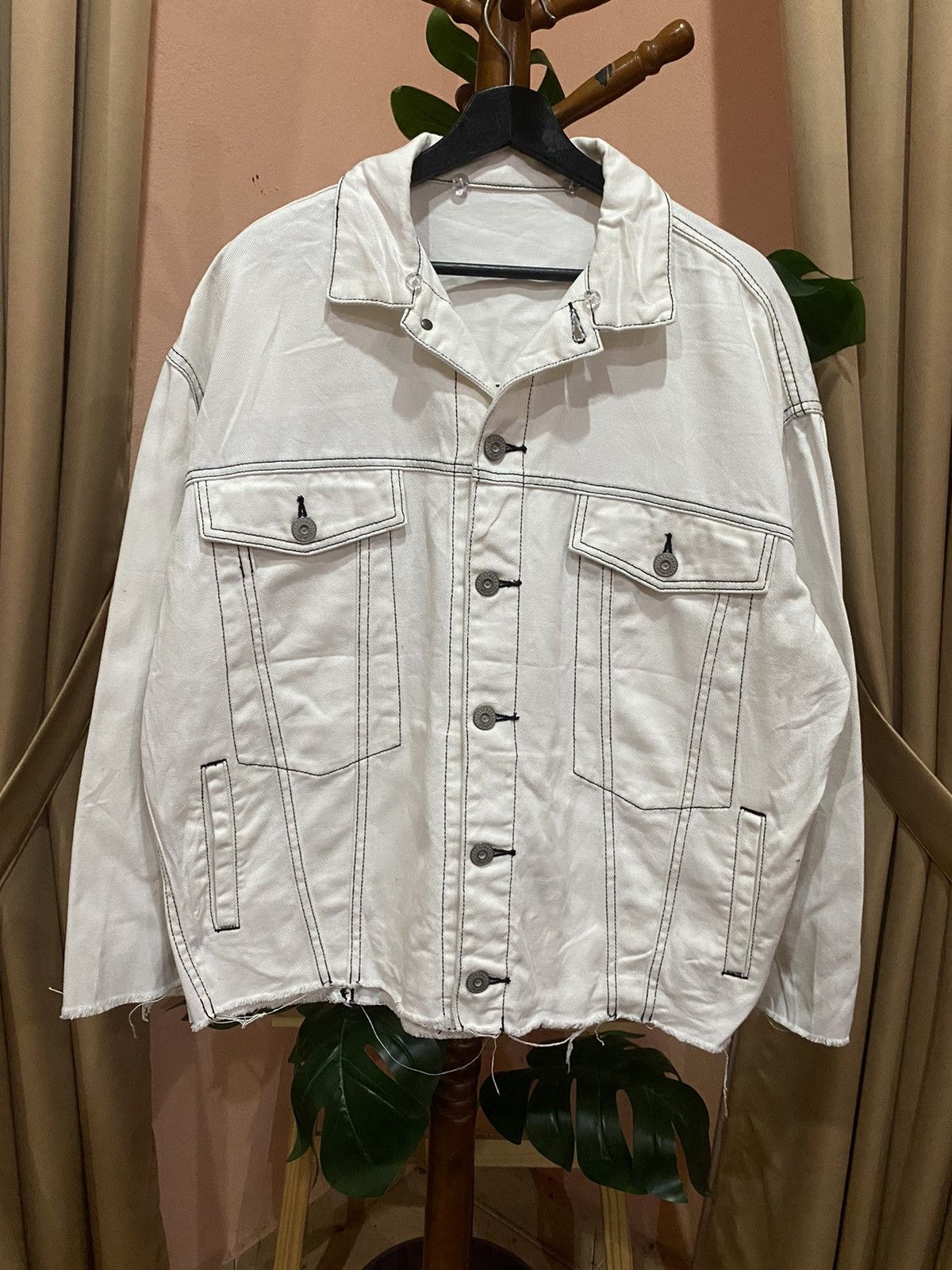 Japanese Brand RODEO CROWN DISTRESSED DENIM JACKET Size US XL / EU 56 / 4 - 3 Thumbnail