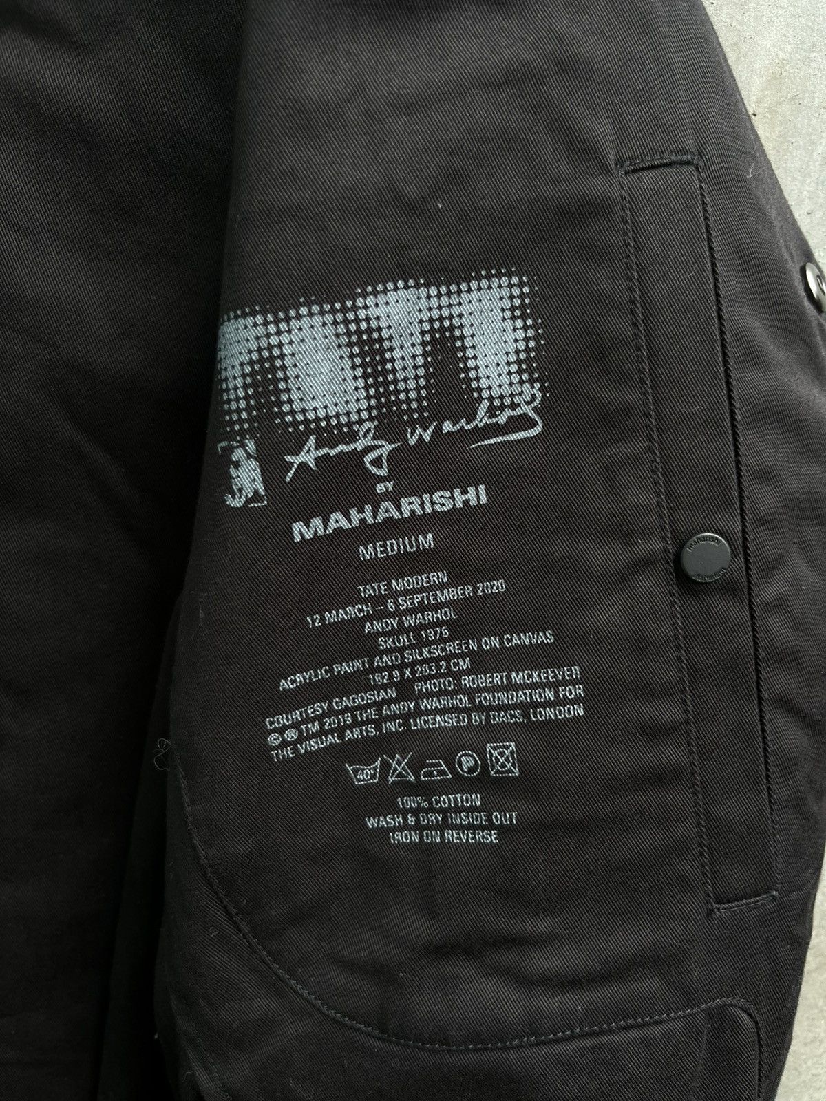 Andy Warhol Skull Bondage Jacket Size US M / EU 48-50 / 2 - 10 Thumbnail