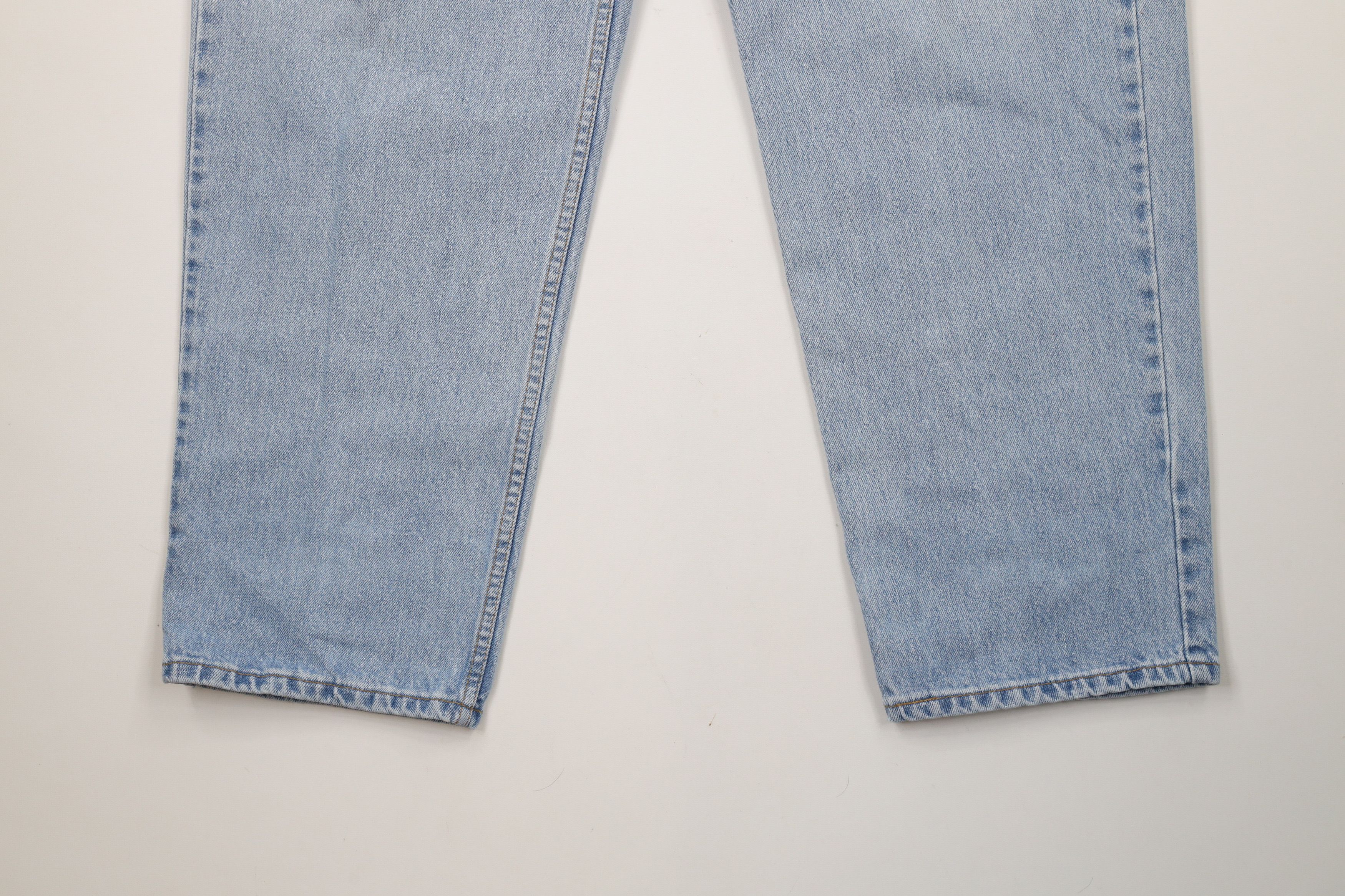 Levi's × Vintage Vintage 90s Levis 550 Relaxed Fit Denim Jeans Blue Cotton Size US 42 / EU 58 - 4 Thumbnail
